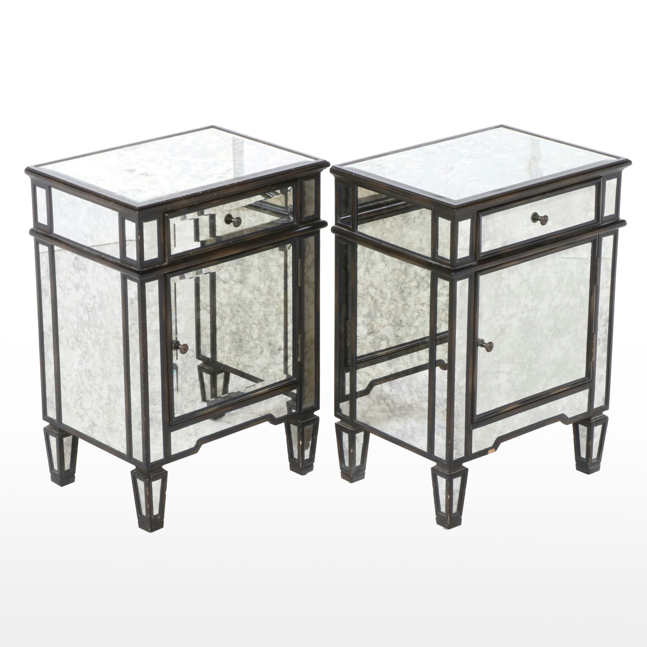 Arhaus Mirrored Nightstands Everything But The House