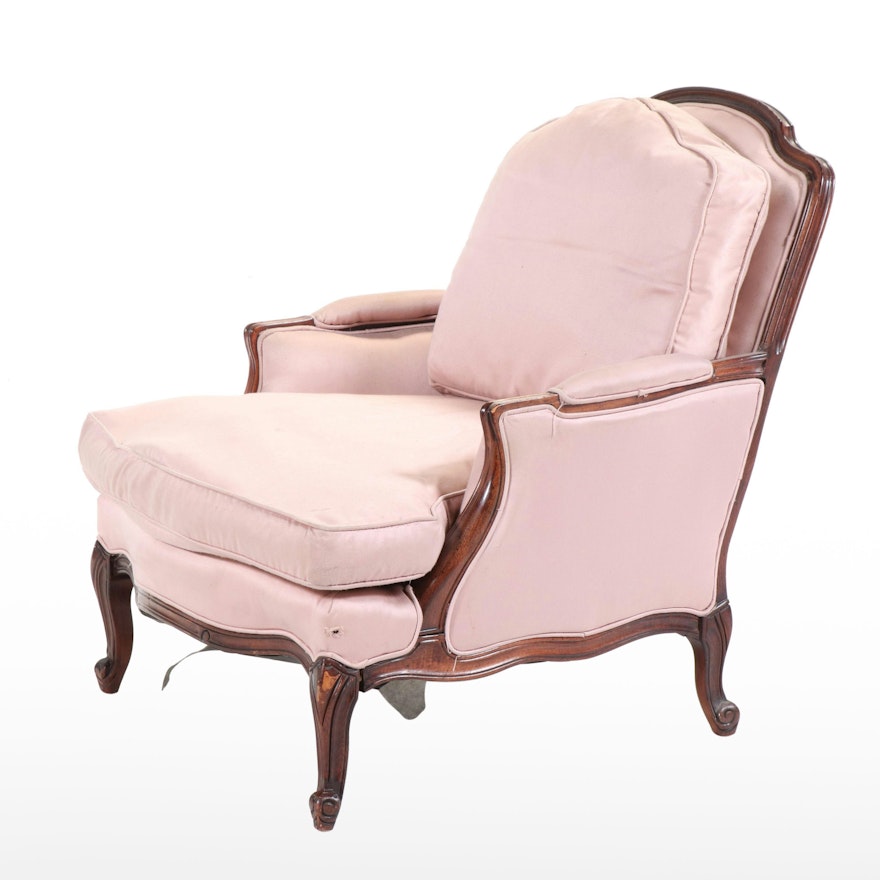 Sam Moore Furniture Louis XV Custom Upholstered Bergere