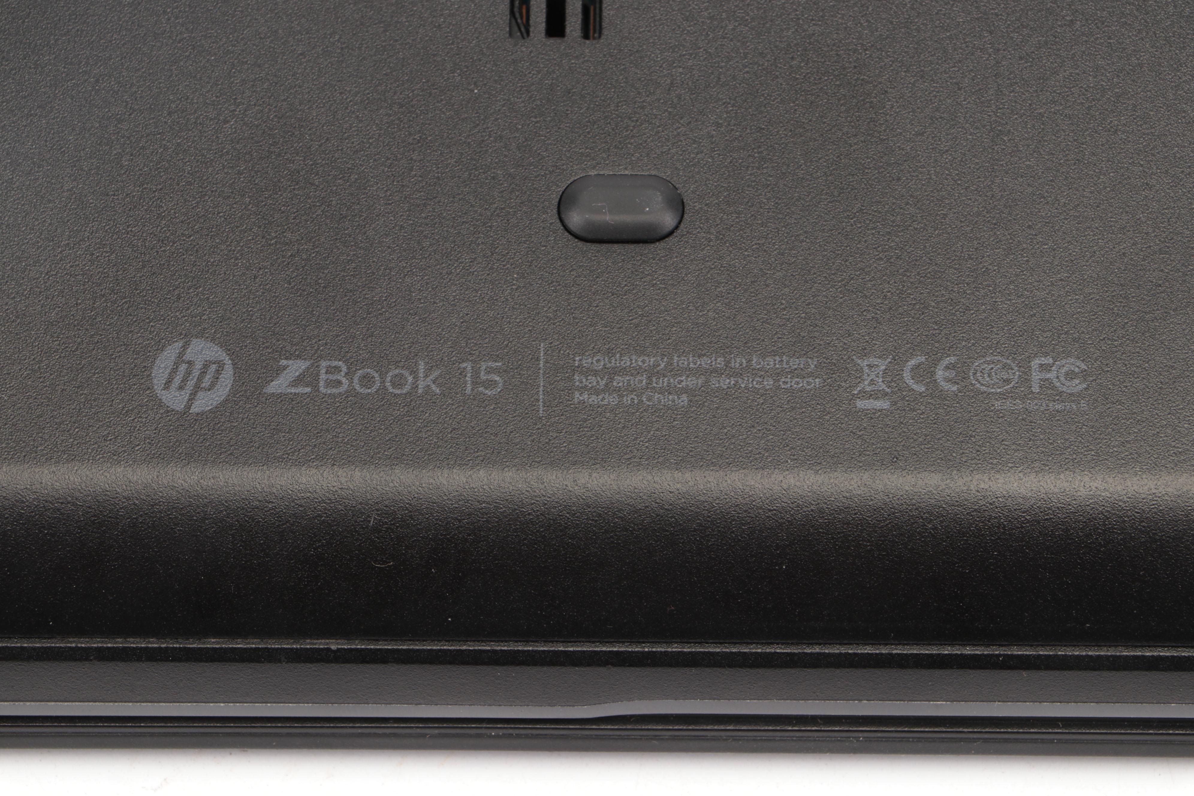 HP Z Book 15 G2 Laptop Computer with HP Charging Cable