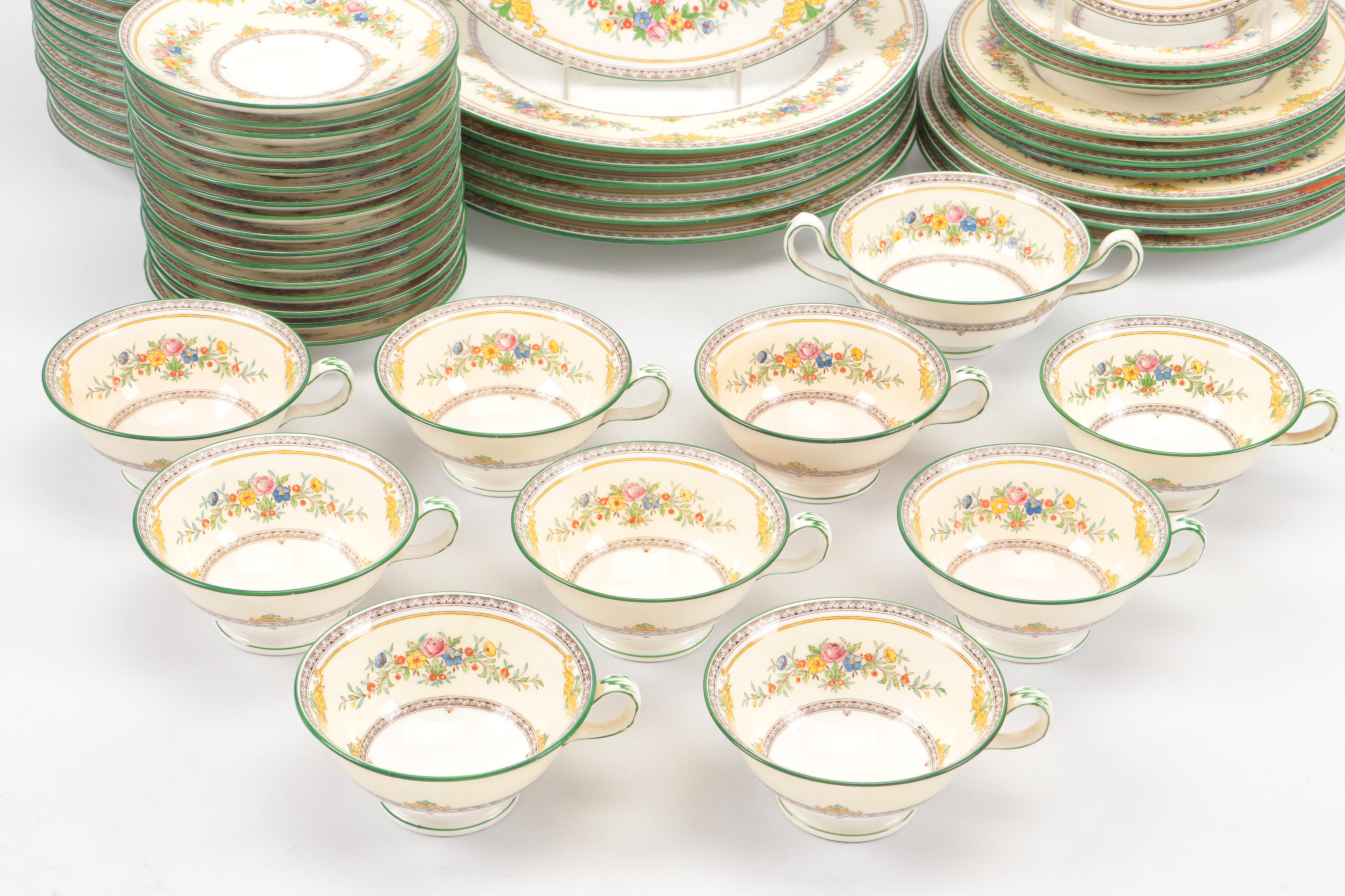Minton Bone China "Stanwood" Dinnerware, Mid to Late 20th Century