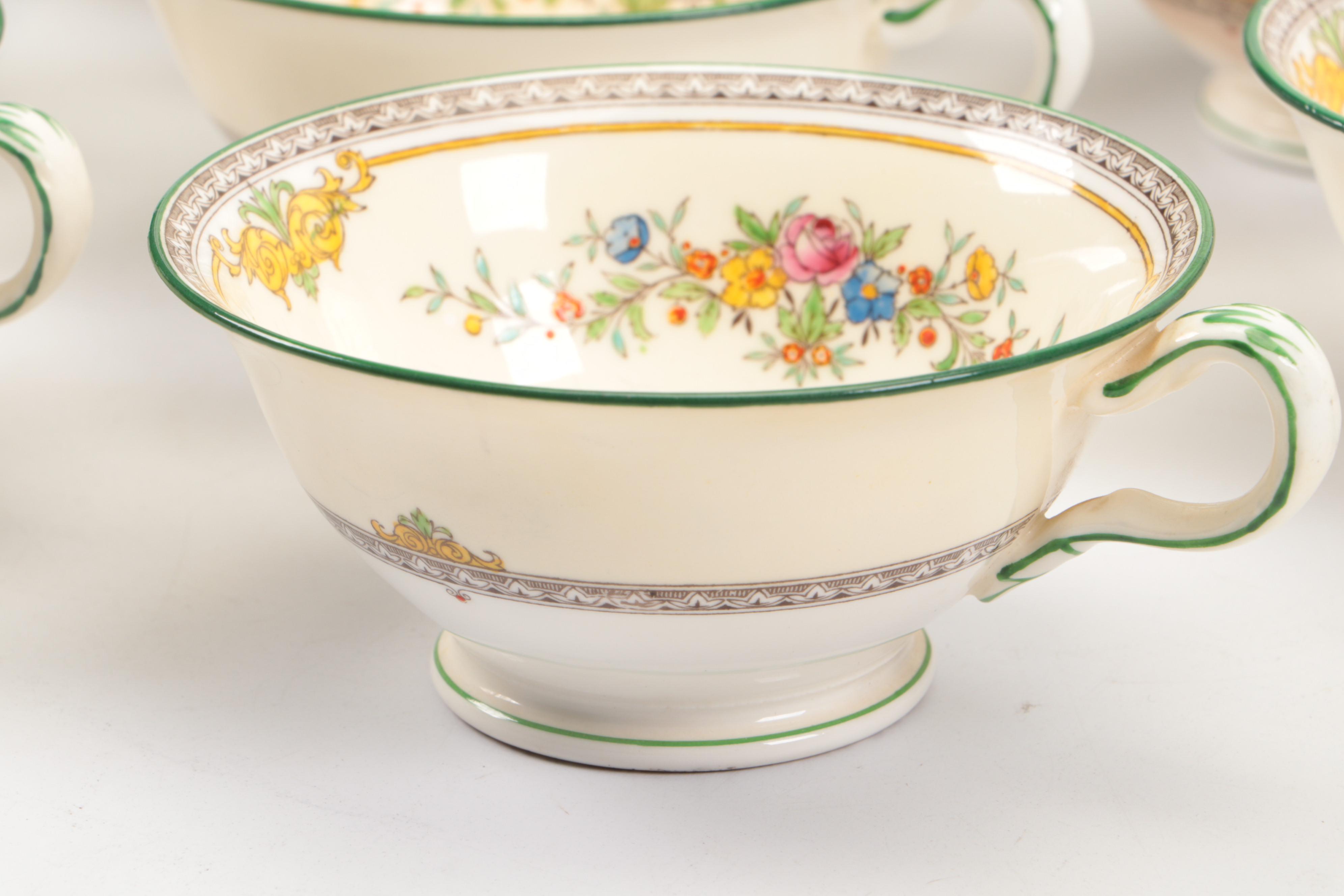 Minton Bone China "Stanwood" Dinnerware, Mid to Late 20th Century