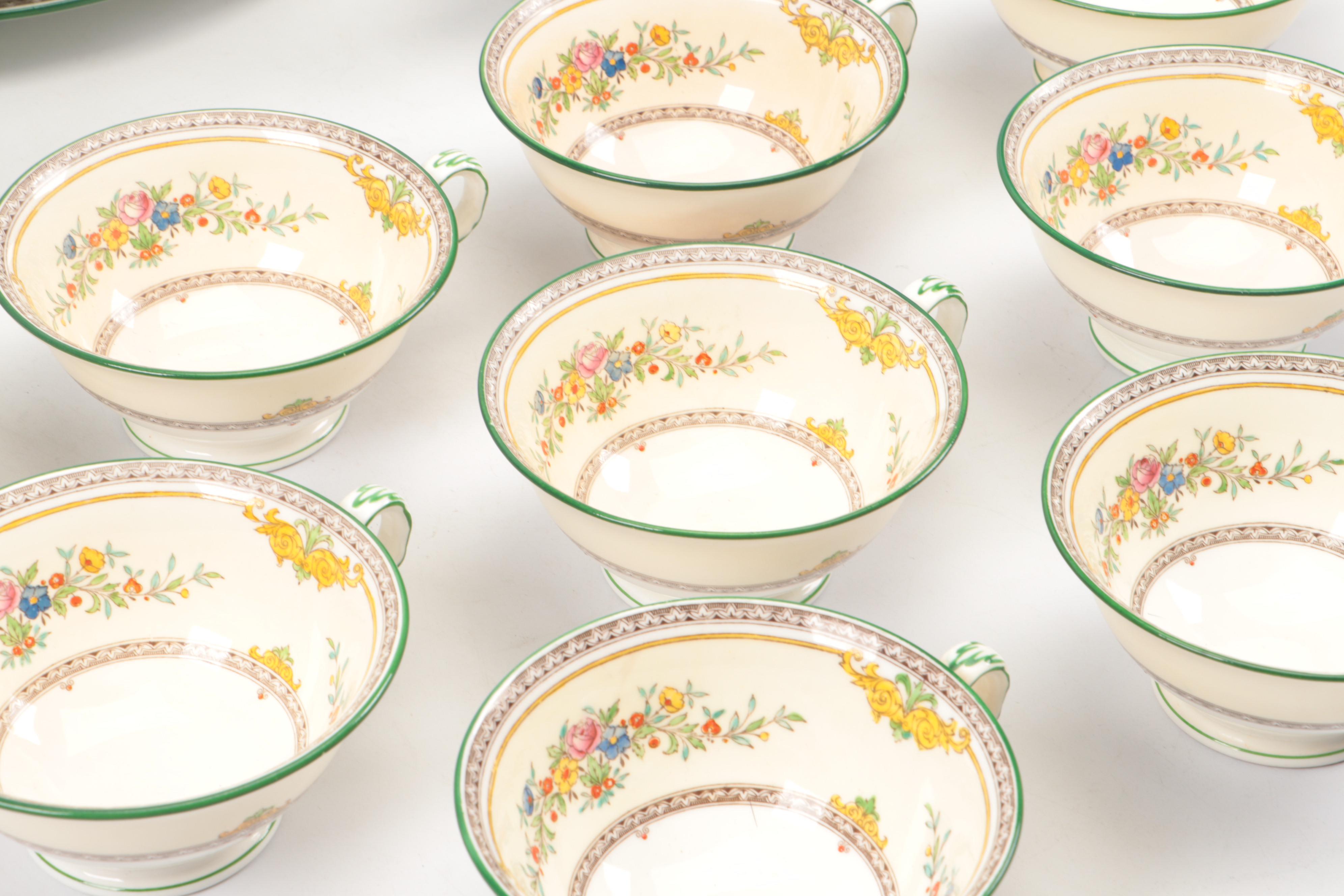 Minton Bone China "Stanwood" Dinnerware, Mid to Late 20th Century