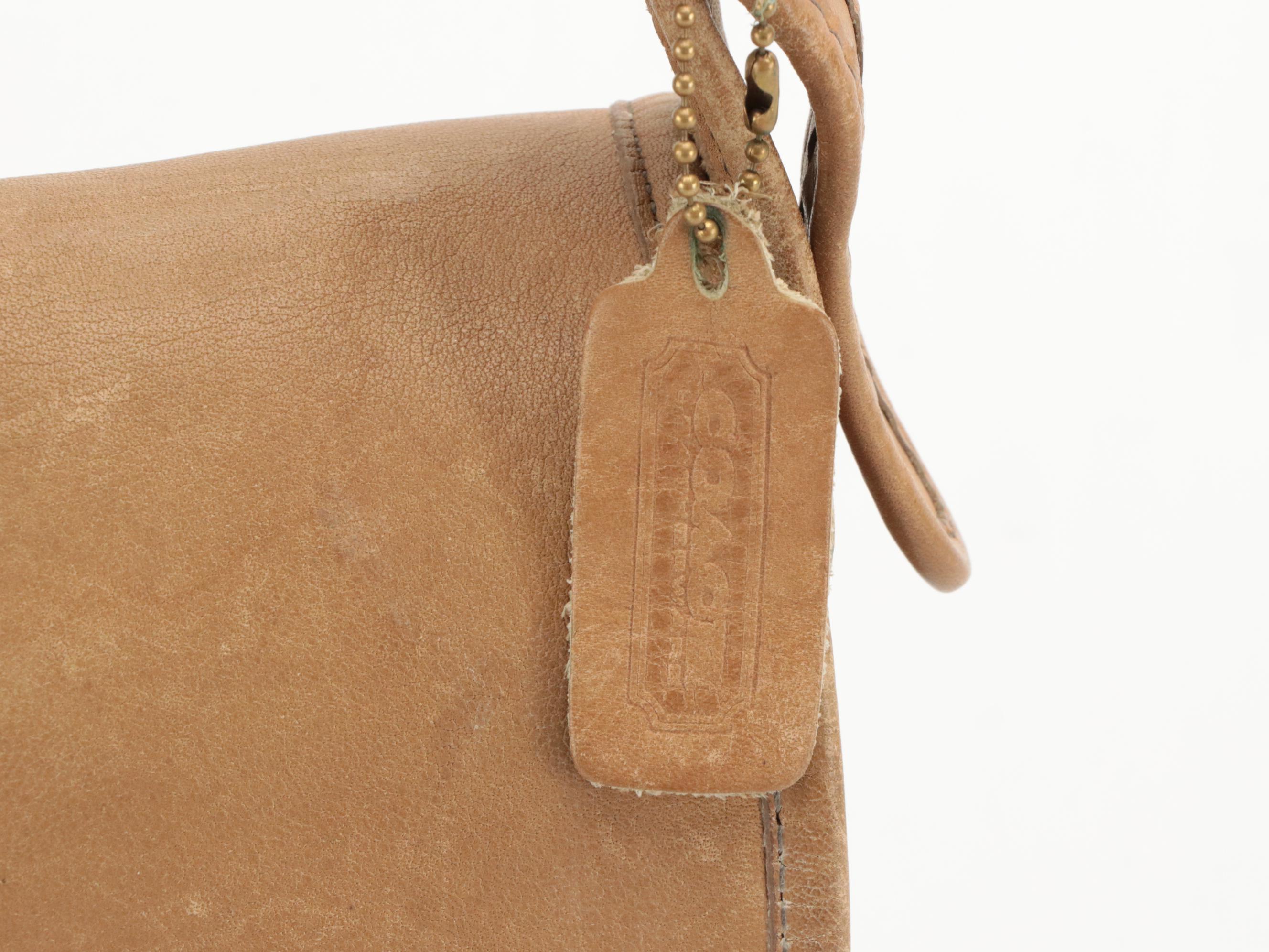 Coach Patricia Legacy Saddle Bag & Tribeca Bucket Bag in Black and Brown Leather