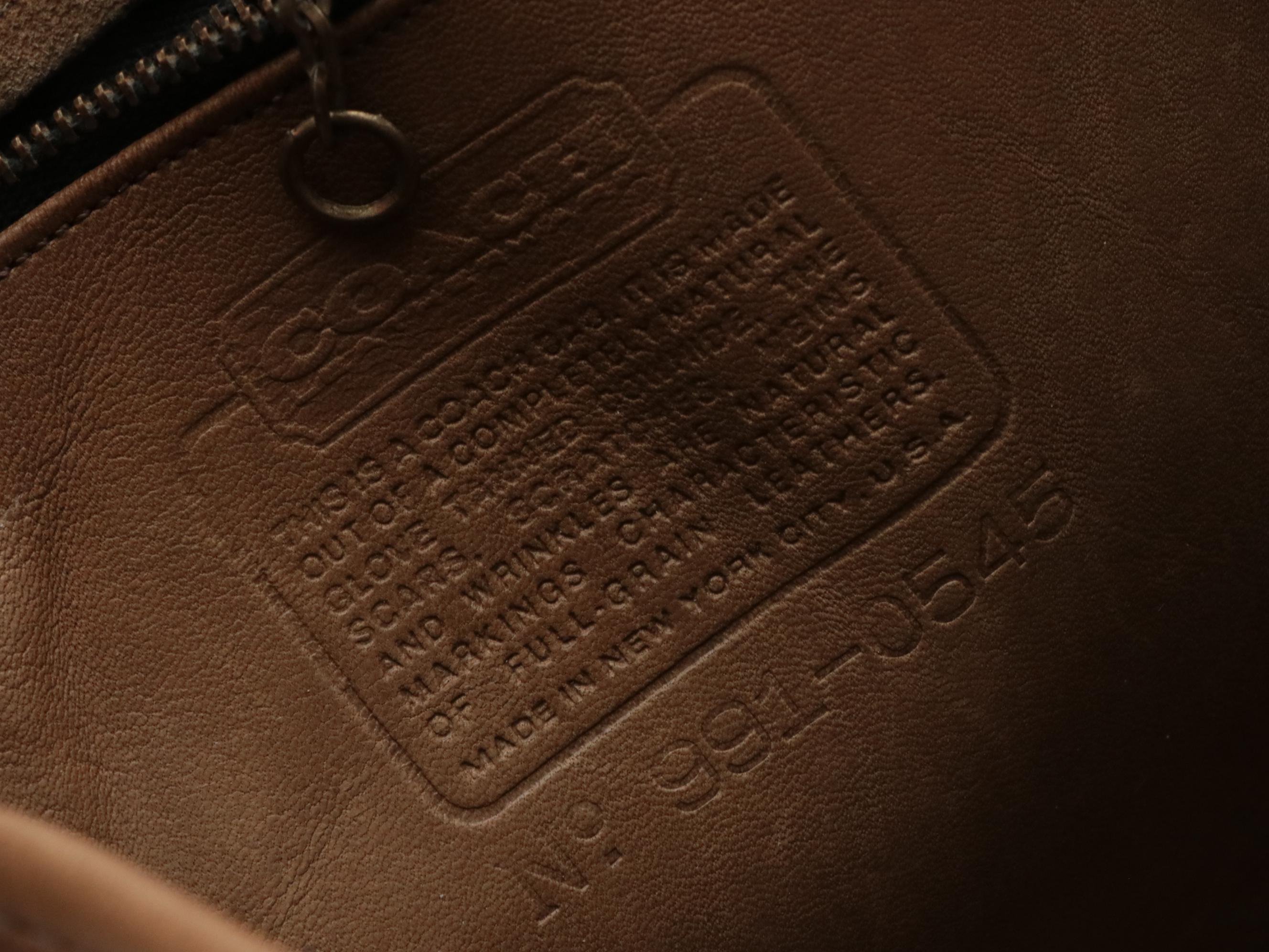 Coach Patricia Legacy Saddle Bag & Tribeca Bucket Bag in Black and Brown Leather