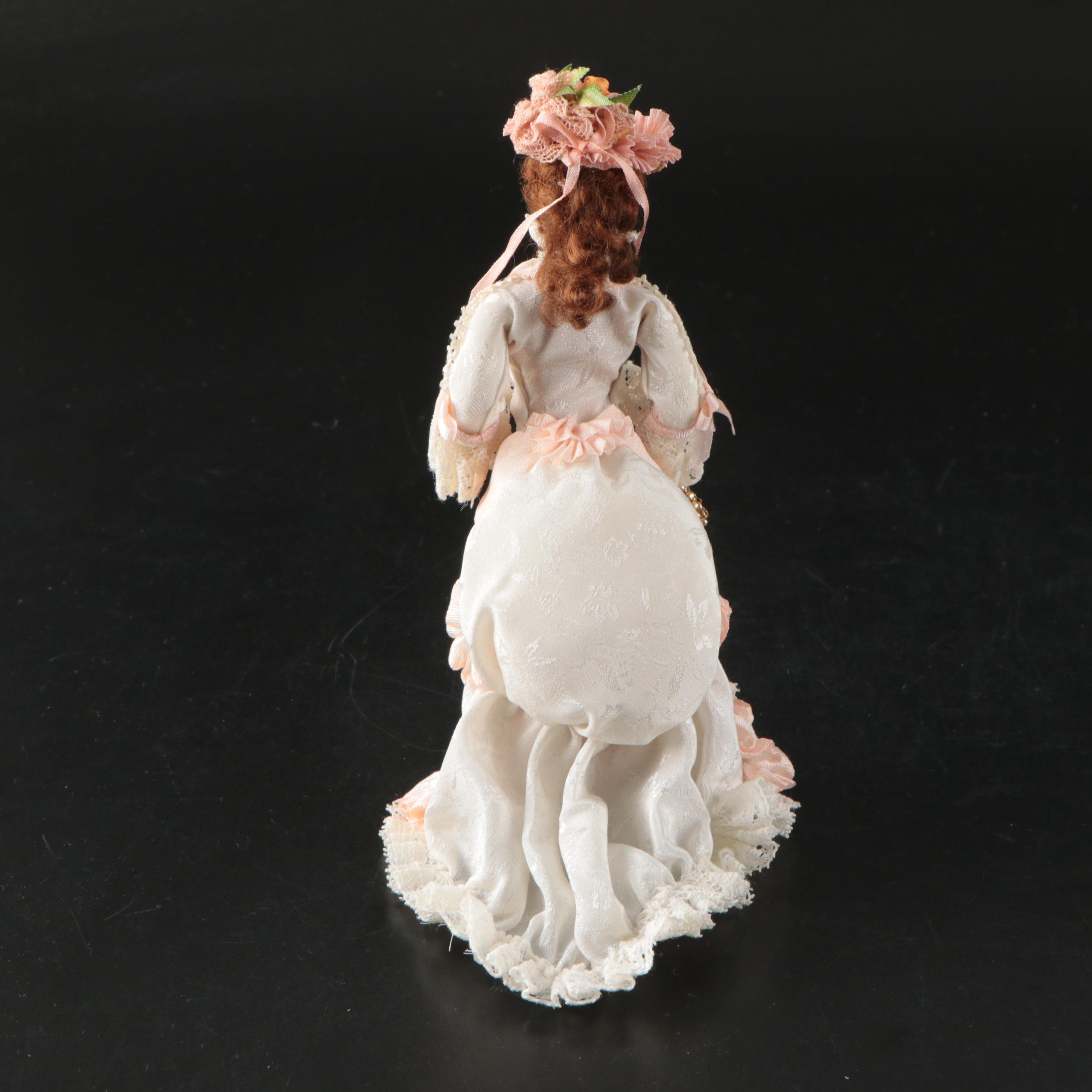 Miniature Bedroom Set with Doll