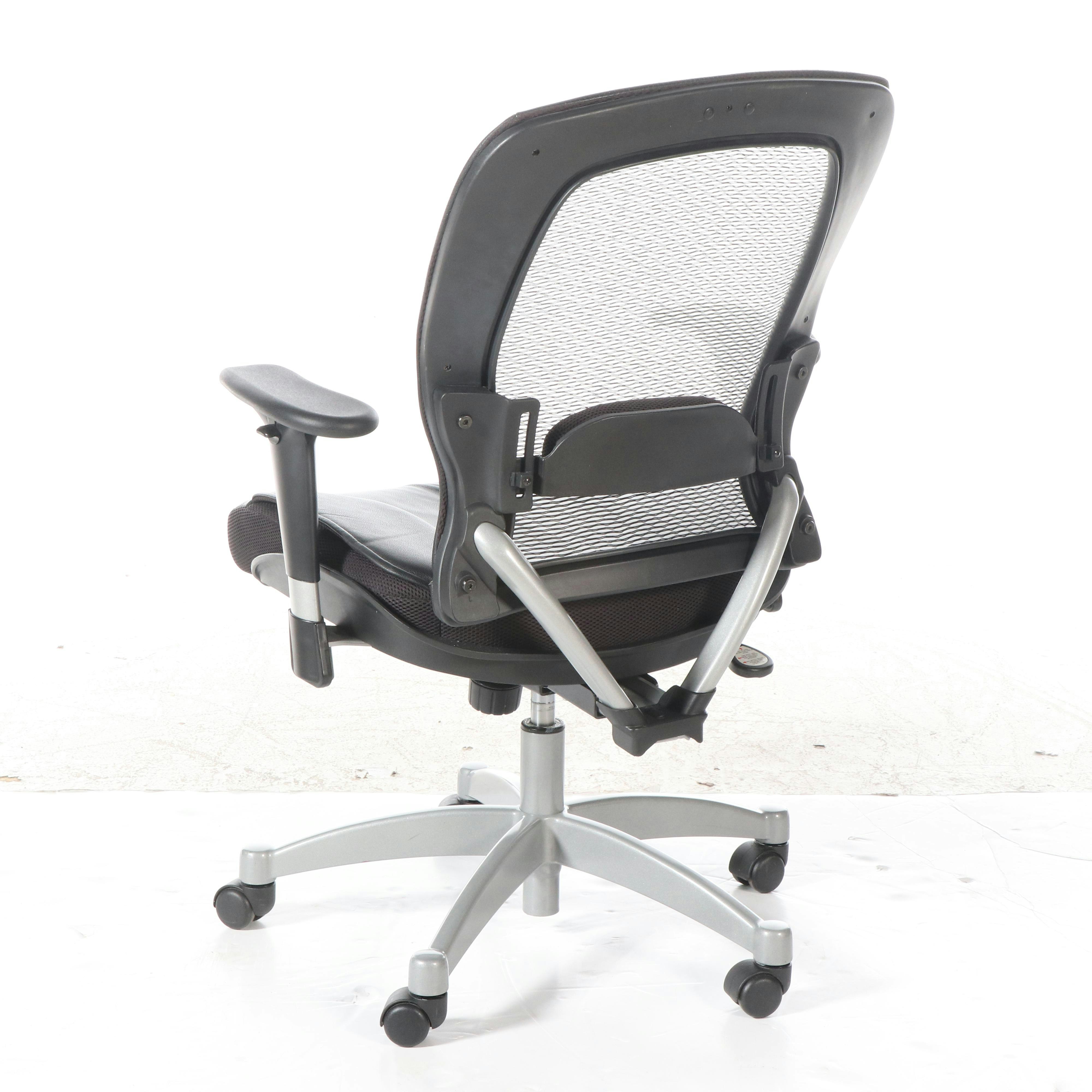 Pair of Office Star Products Ergonomic Office Chairs