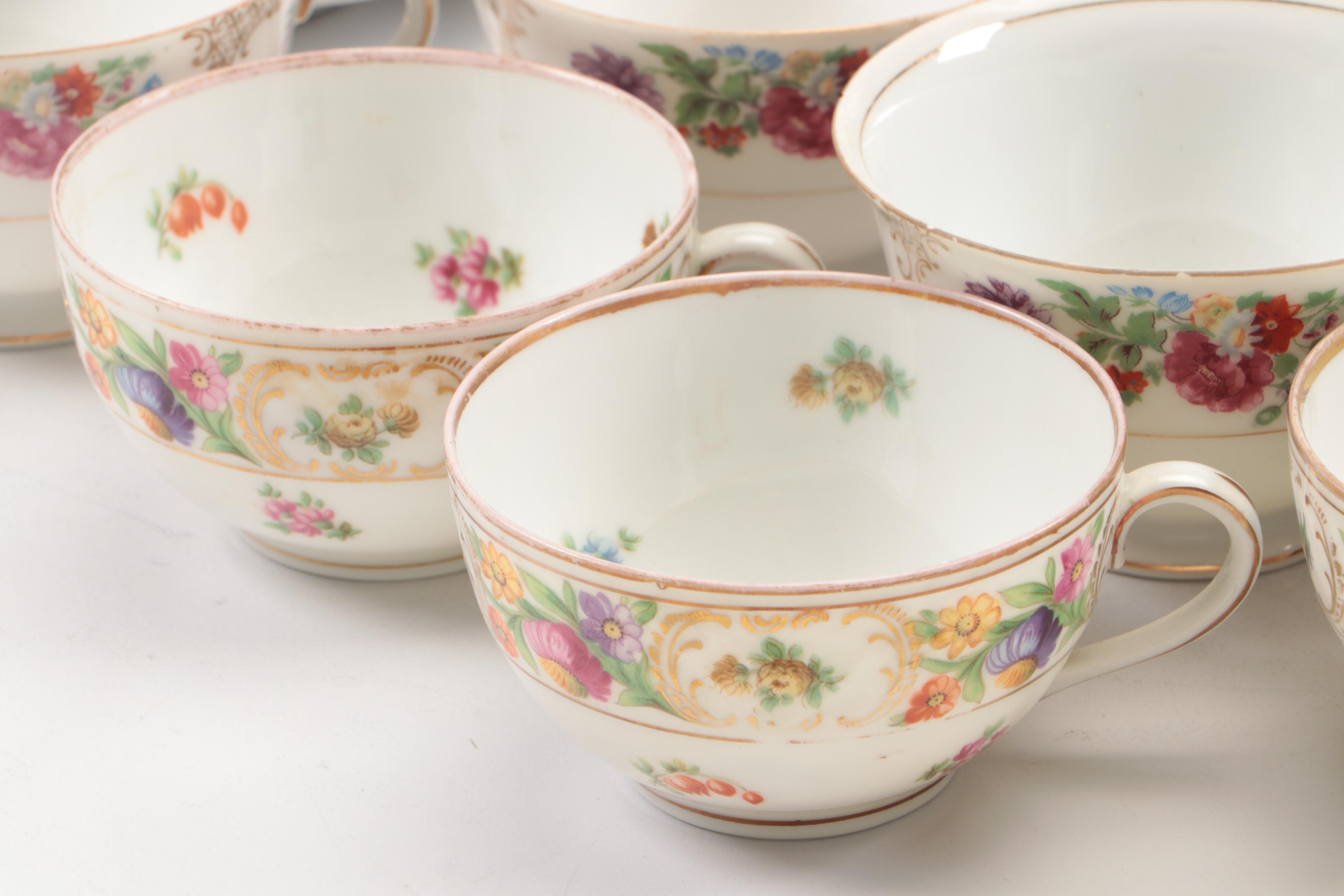 Schumann Bavaria "Empress Dresden Flowers" and More Porcelain Dinnerware