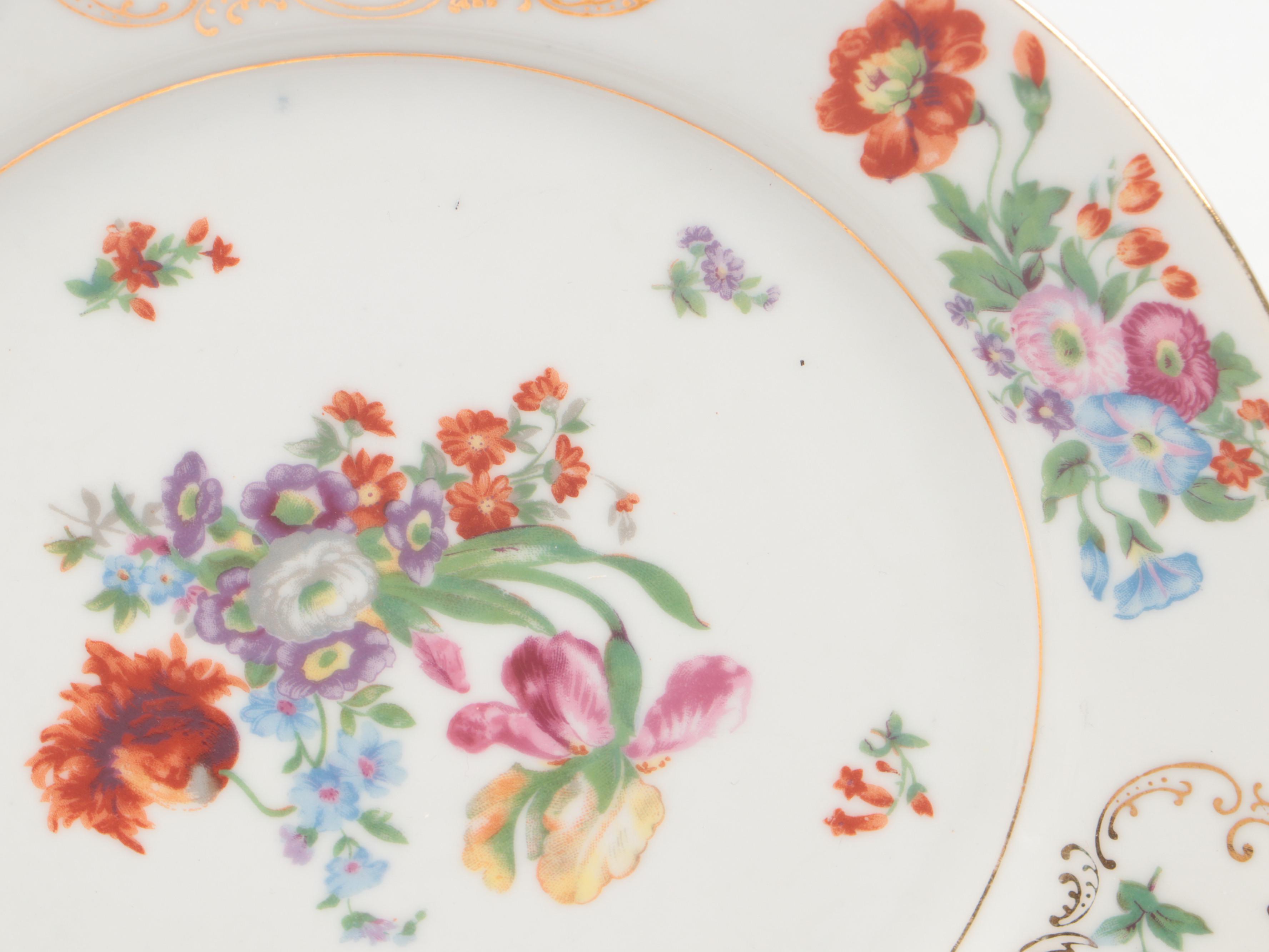 Schumann Bavaria "Empress Dresden Flowers" and More Porcelain Dinnerware