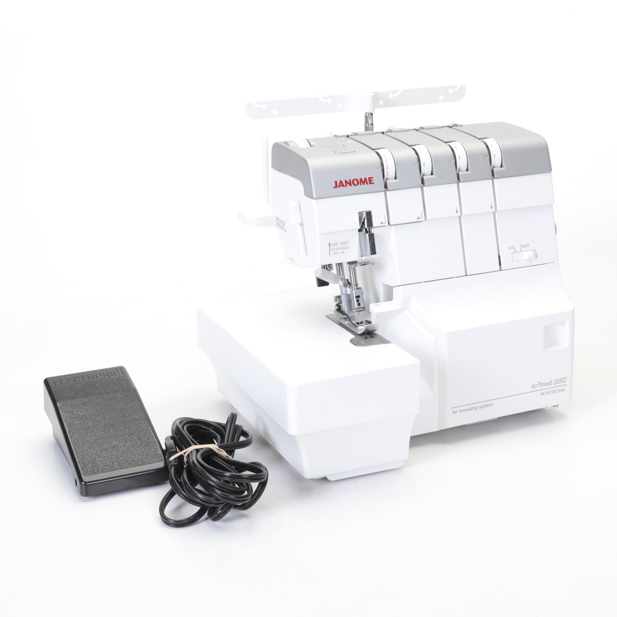 Janome Air Thread 2000D Professional Serger, 2018