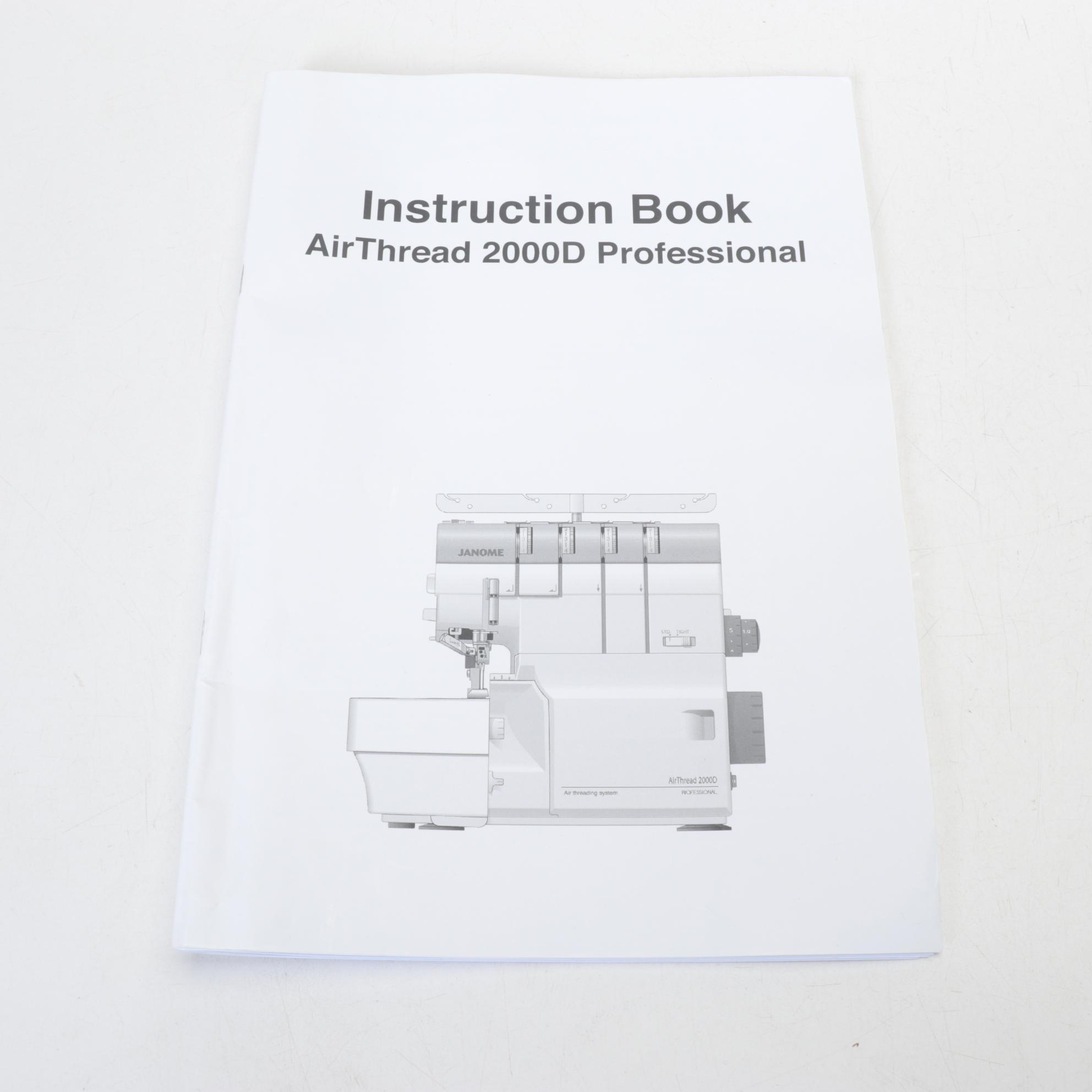 Janome Air Thread 2000D Professional Serger, 2018