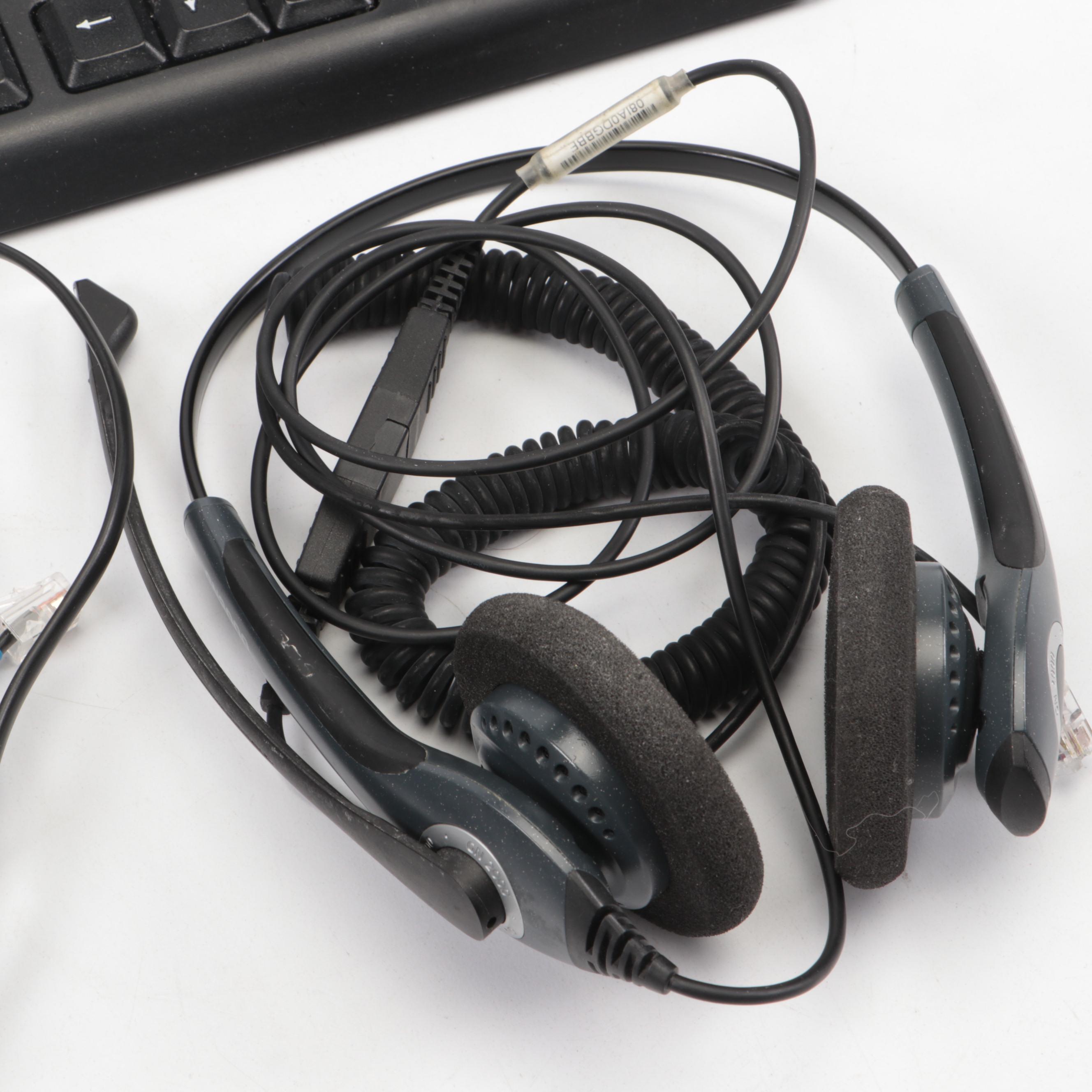 Seagate Backup Plus, Jabra LINK 850 with HP Mouse and More Accessories