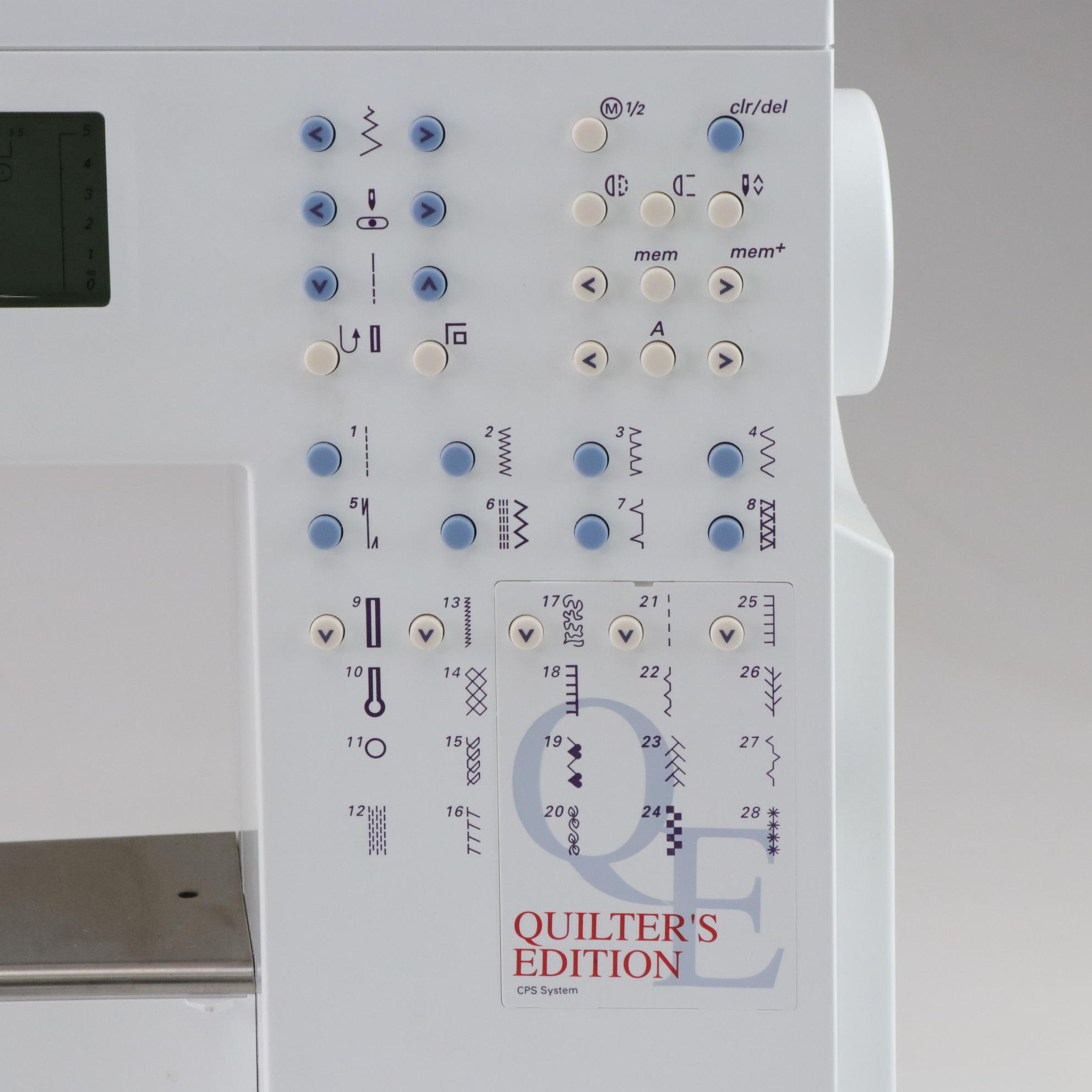 Bernina Virtuosa 153 Quilter's Edition Sewing Machine with Accessories