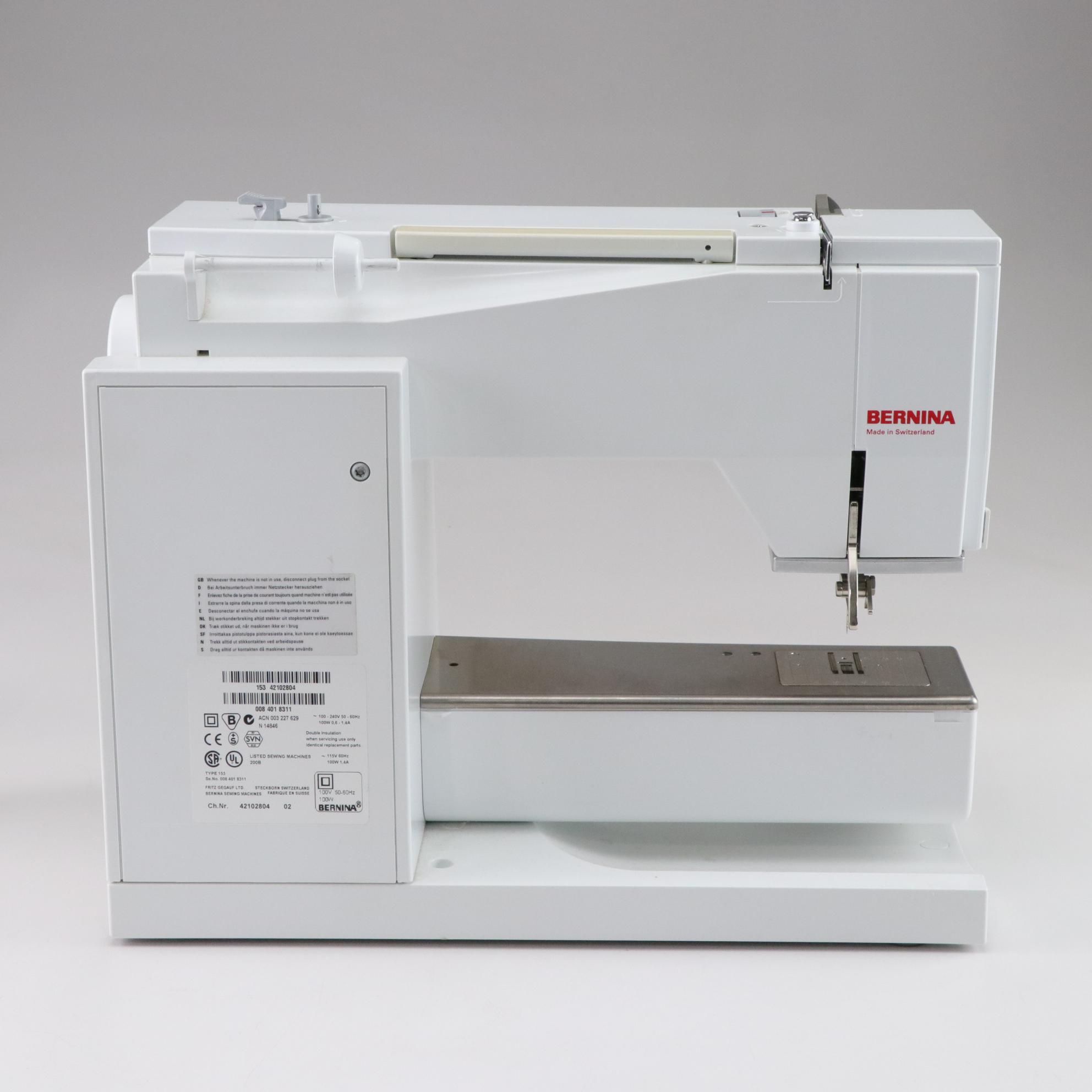 Bernina Virtuosa 153 Quilter's Edition Sewing Machine with Accessories