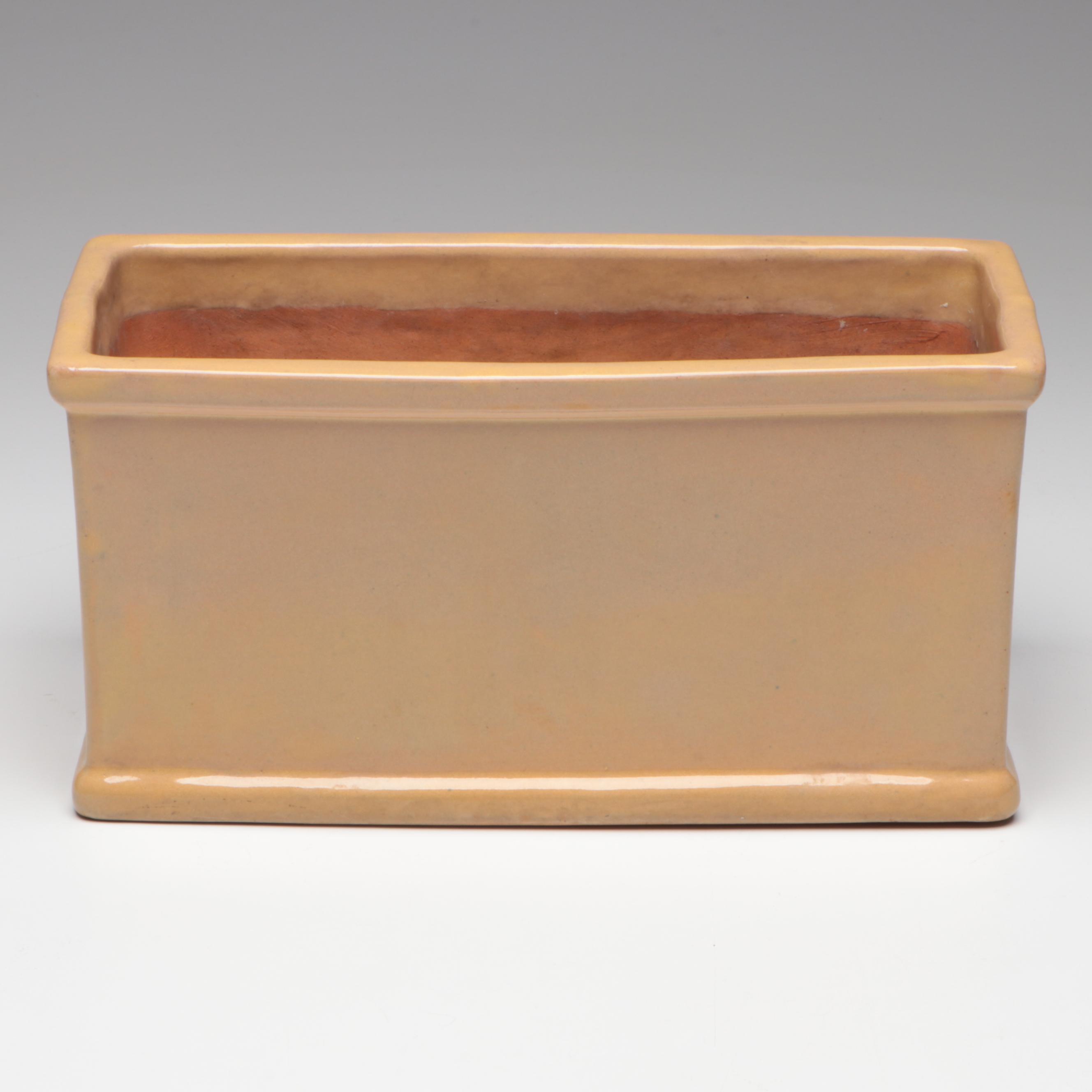 Saturday Evening Girls Pottery Earthenware Window Planter, 1919