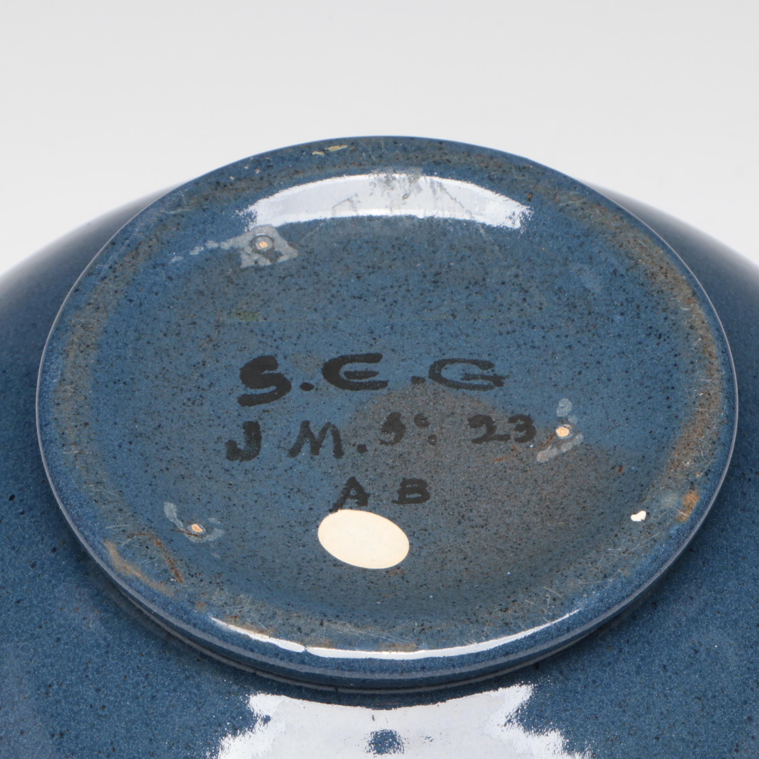 Saturday Evening Girls Paul Revere Pottery Bowl, 1923