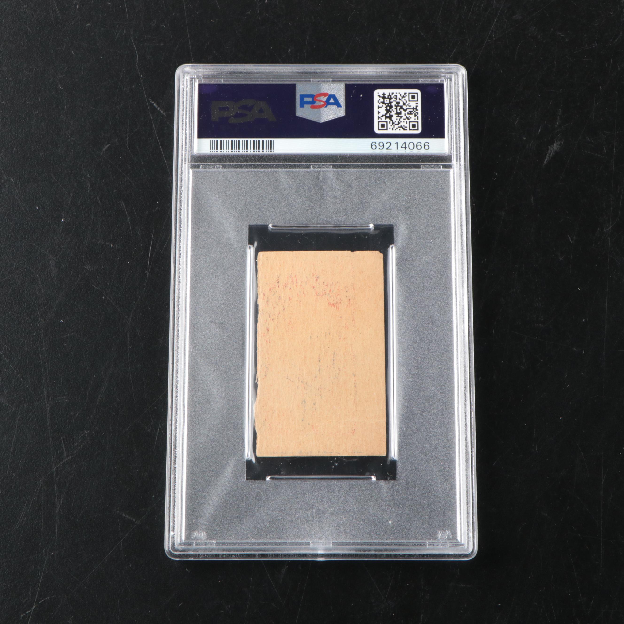 Jack Dempsey, 1926 W512, Heavyweight Champion Card, PSA Authenticated