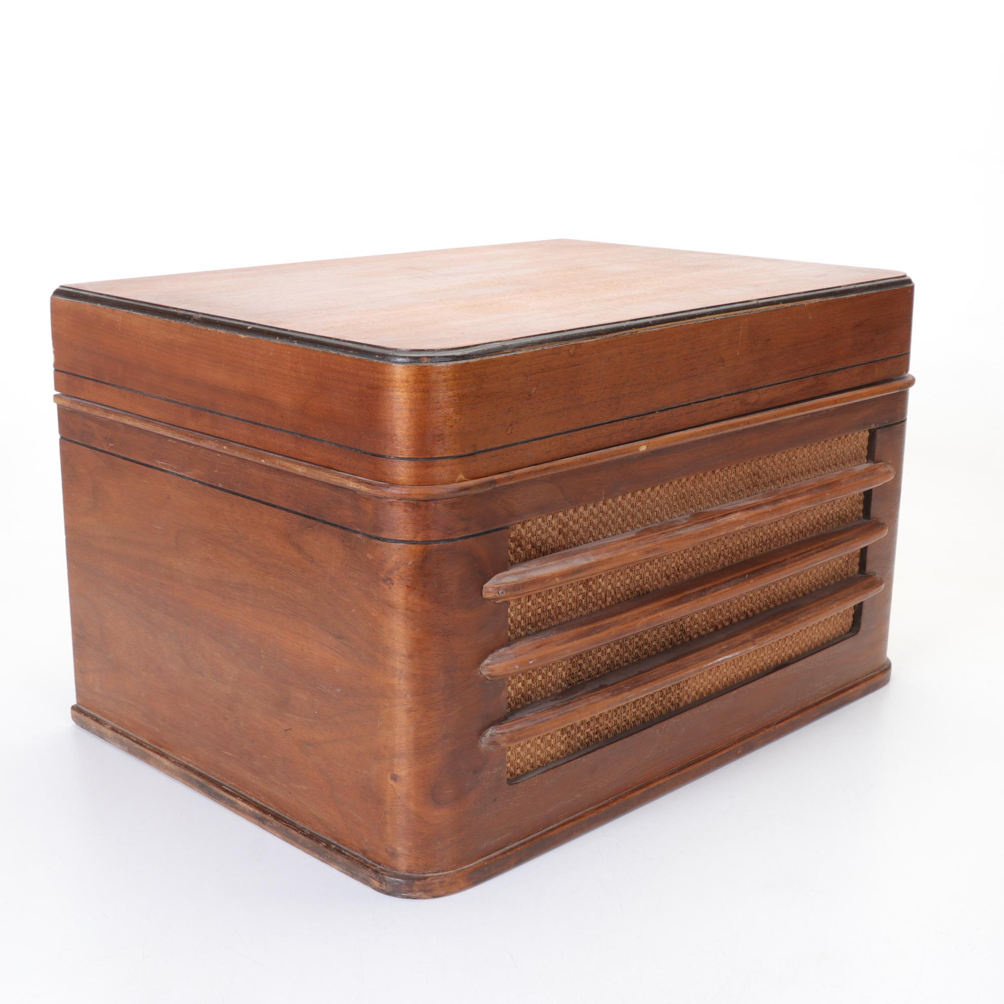 Sears, Roebuck and Co. "Silverstone" Radio and Record Player, 1946