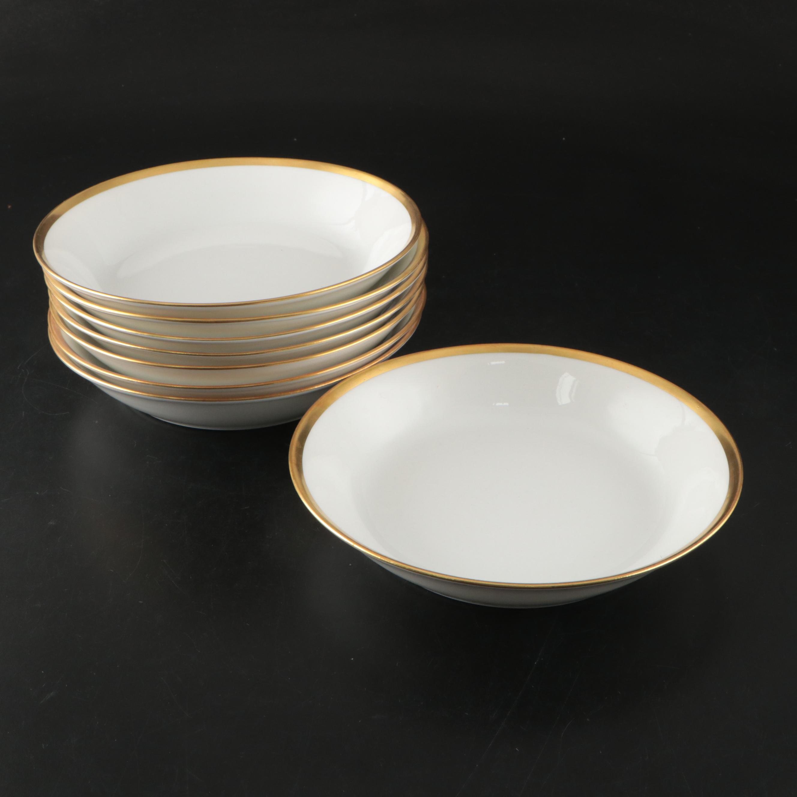 Vignaud and More Gilt Porcelain Dinnerware, Late 19th-Early 20th C.