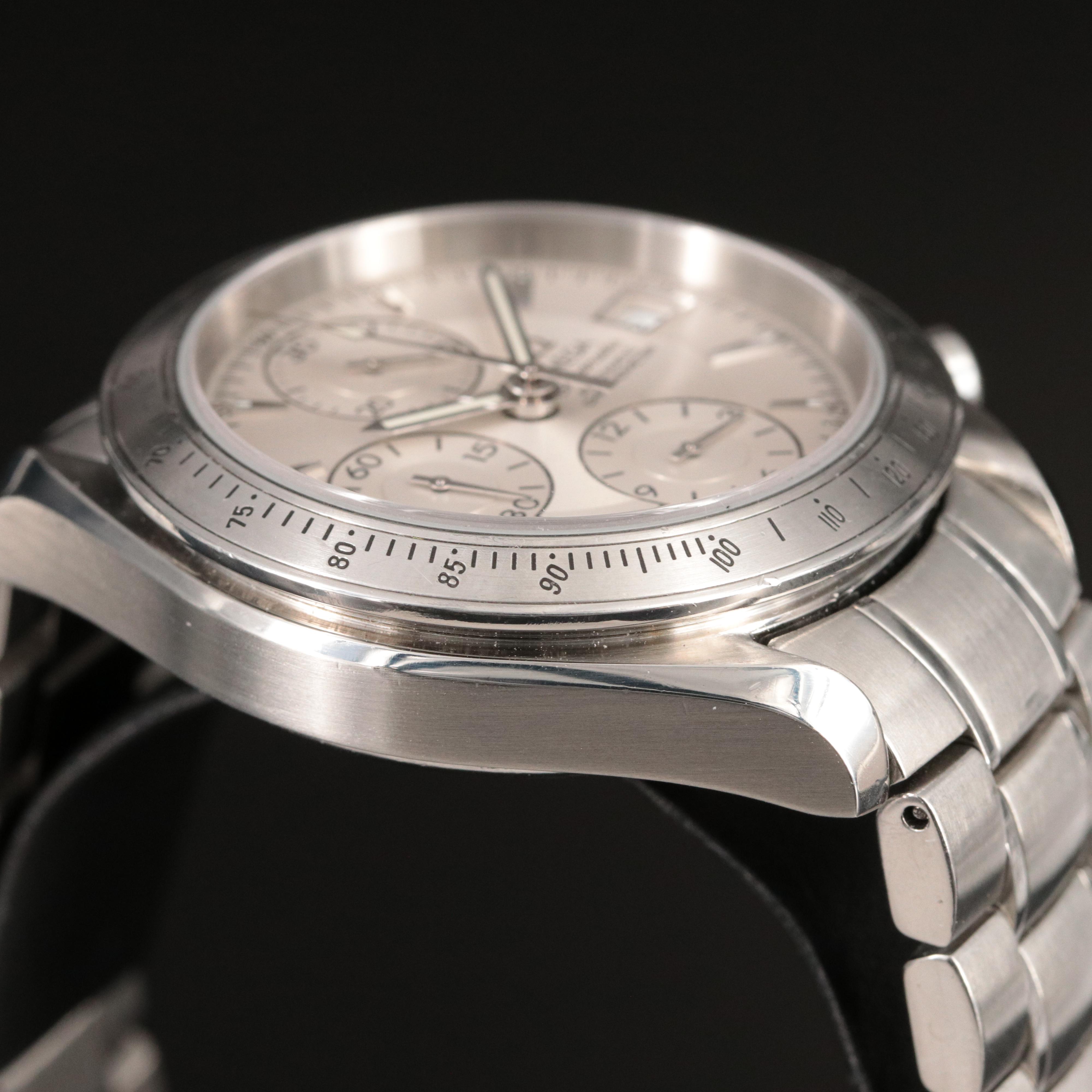 Omega Speedmaster Date 40MM Steel Automatic Watch