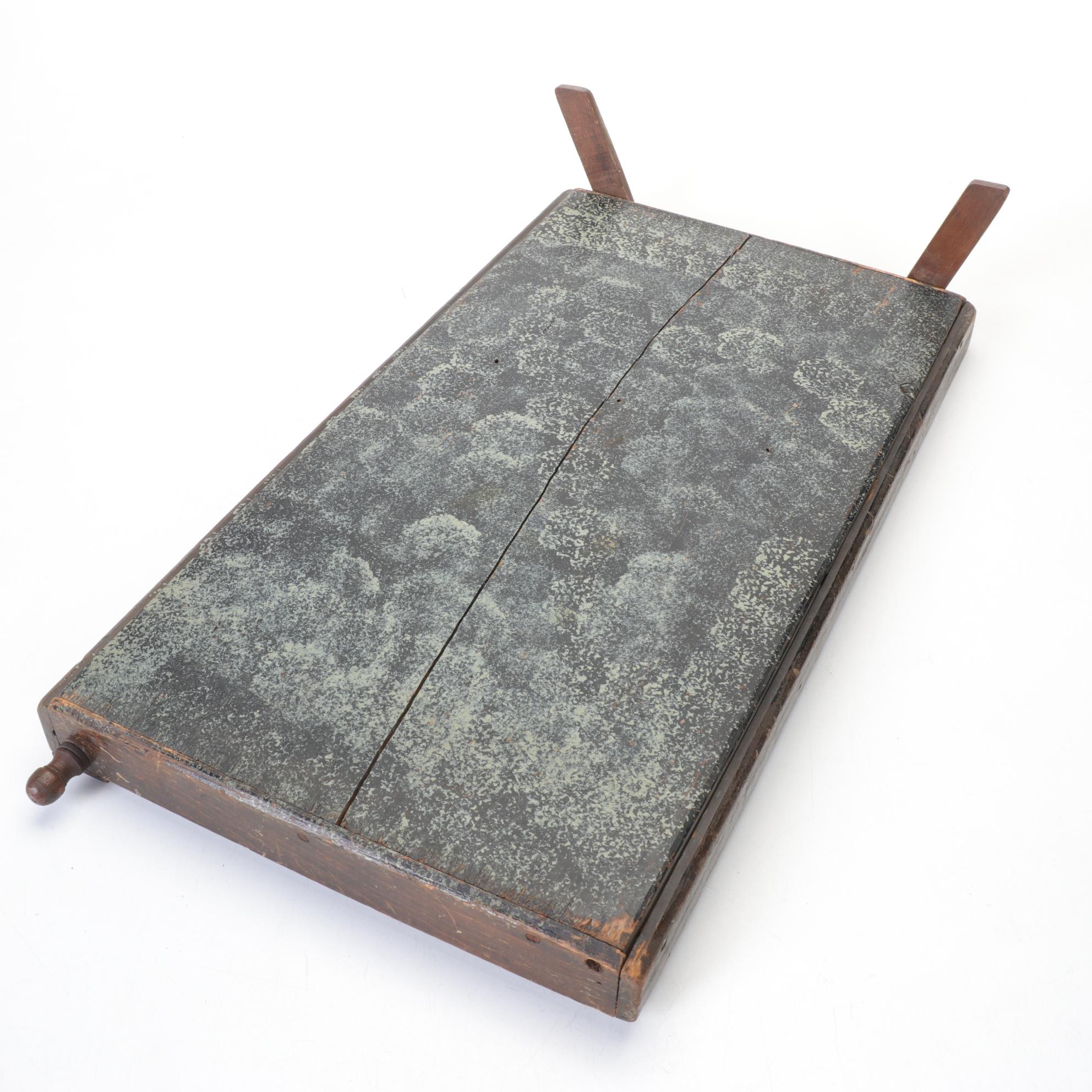 Wood Tabletop Pinball Game, Early 20th Century