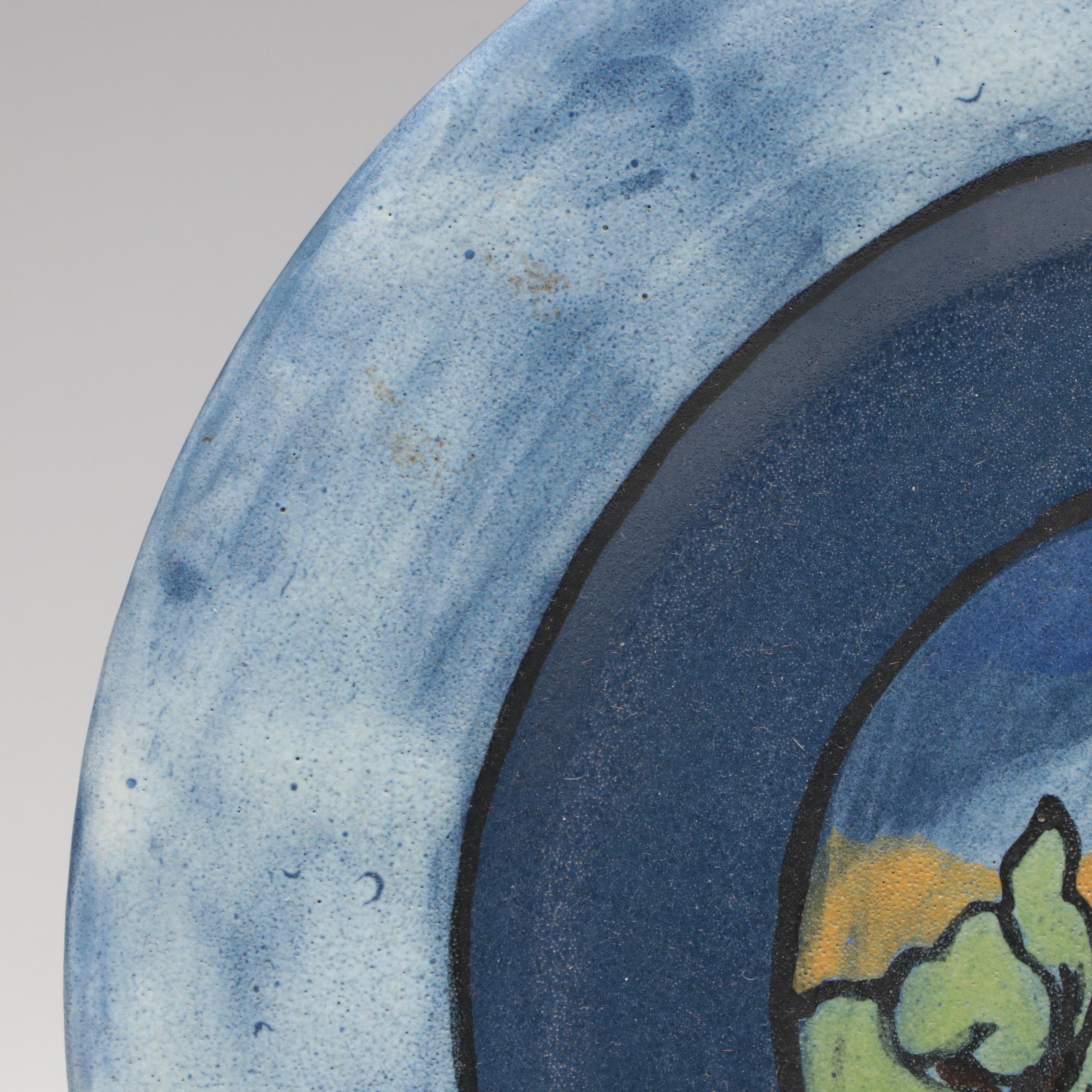 Paul Revere Pottery Earthenware Plate, 1936