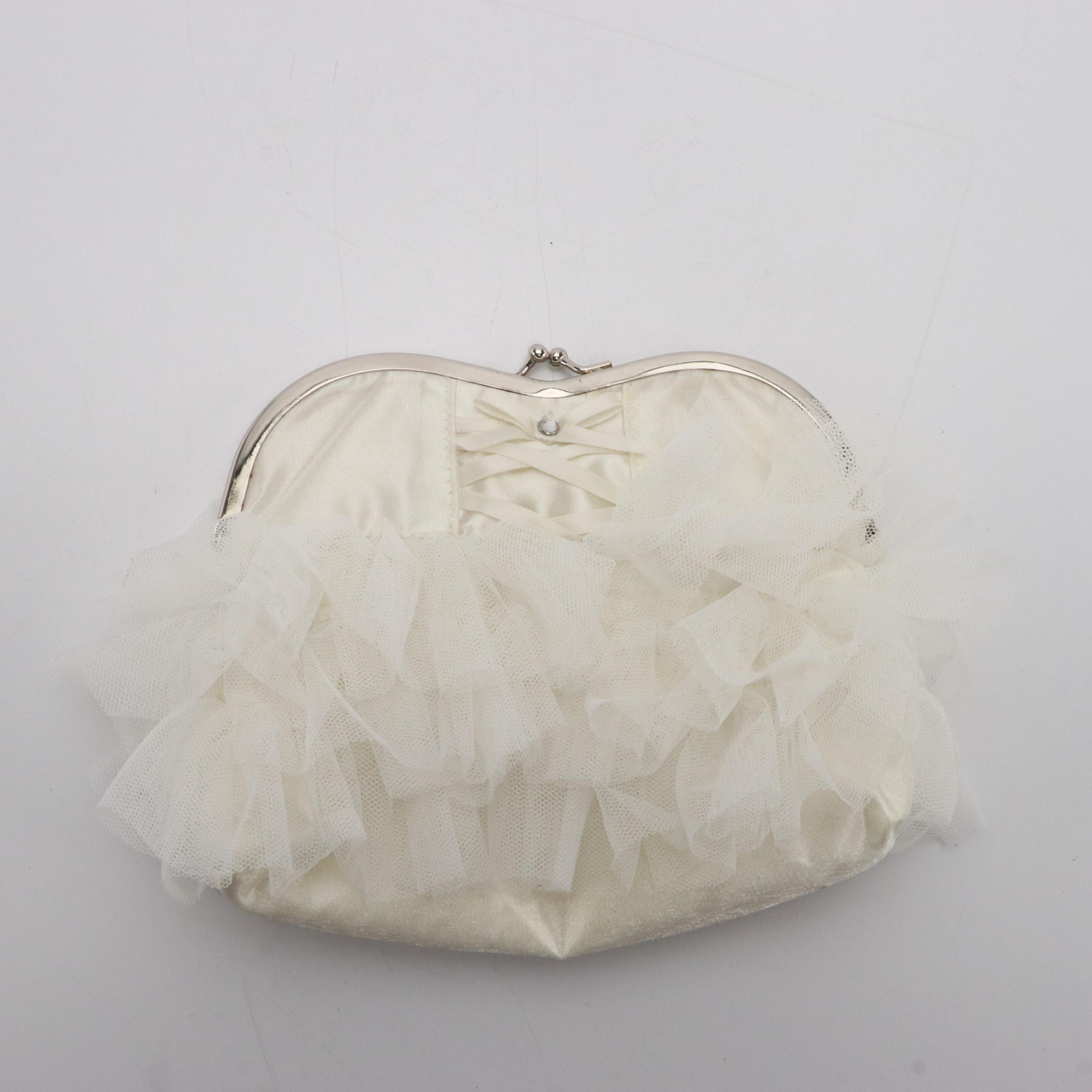 Jill by Jill Stuart Embellished Small Tote and Jill Stuart Tutu Cosmetic Pouch