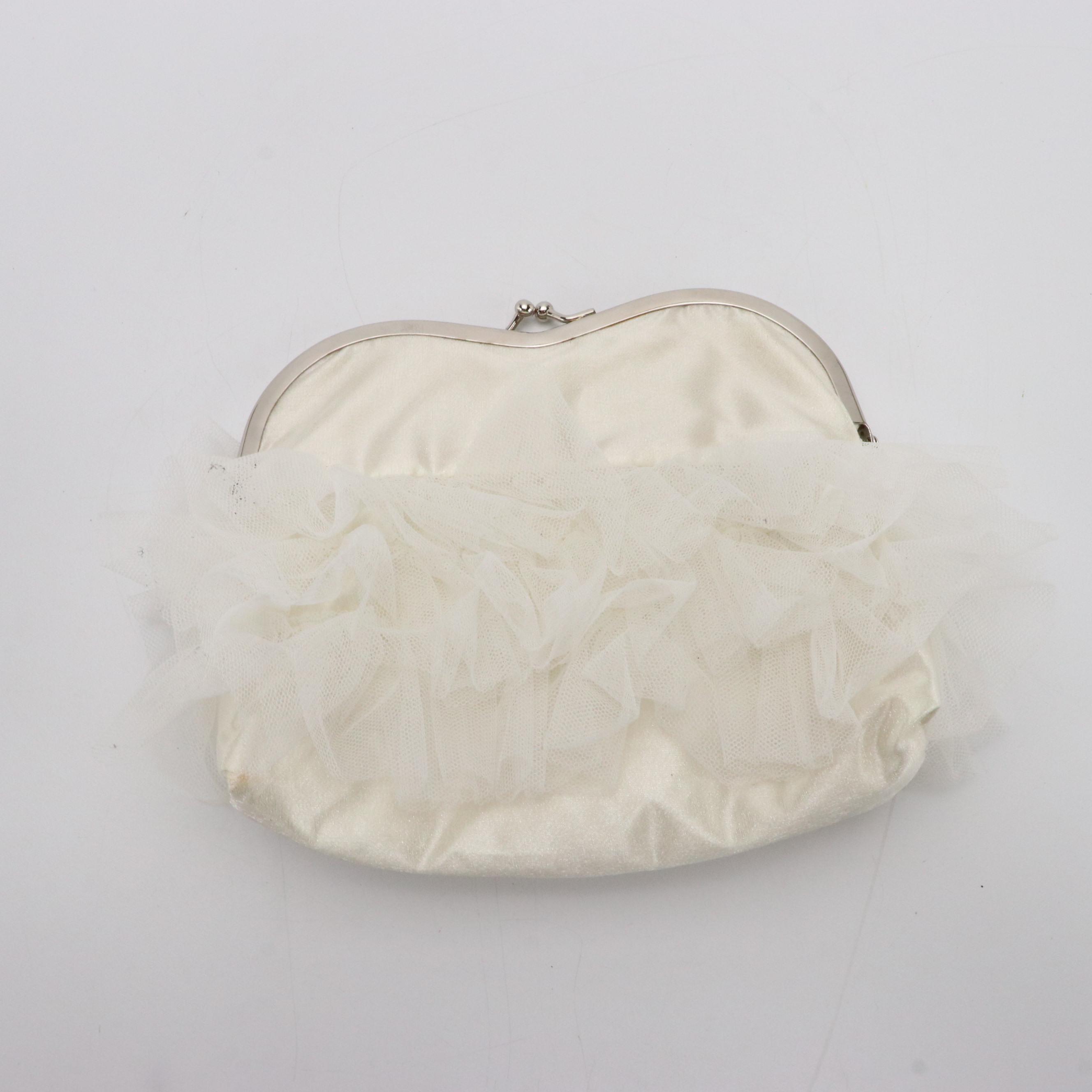 Jill by Jill Stuart Embellished Small Tote and Jill Stuart Tutu Cosmetic Pouch