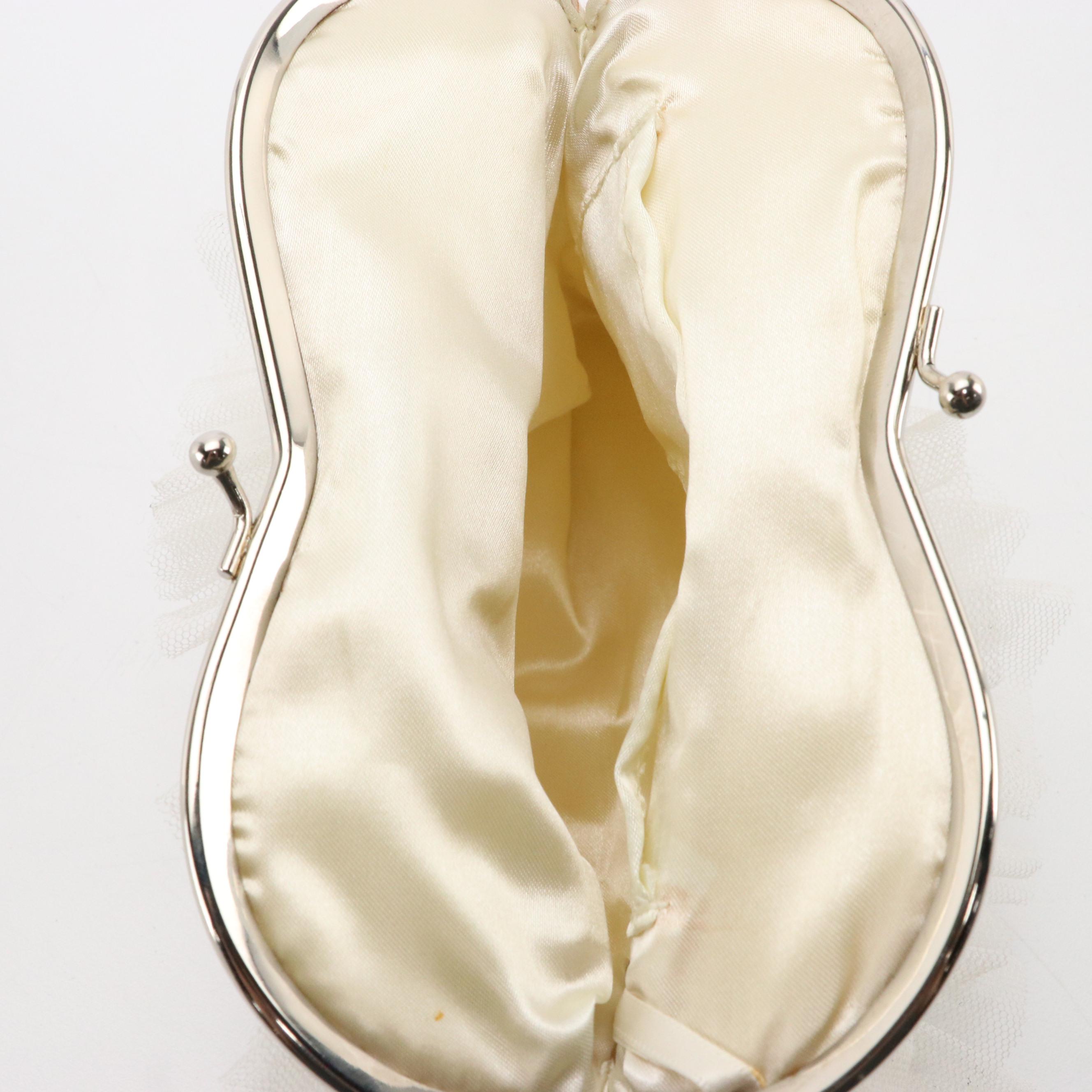 Jill by Jill Stuart Embellished Small Tote and Jill Stuart Tutu Cosmetic Pouch