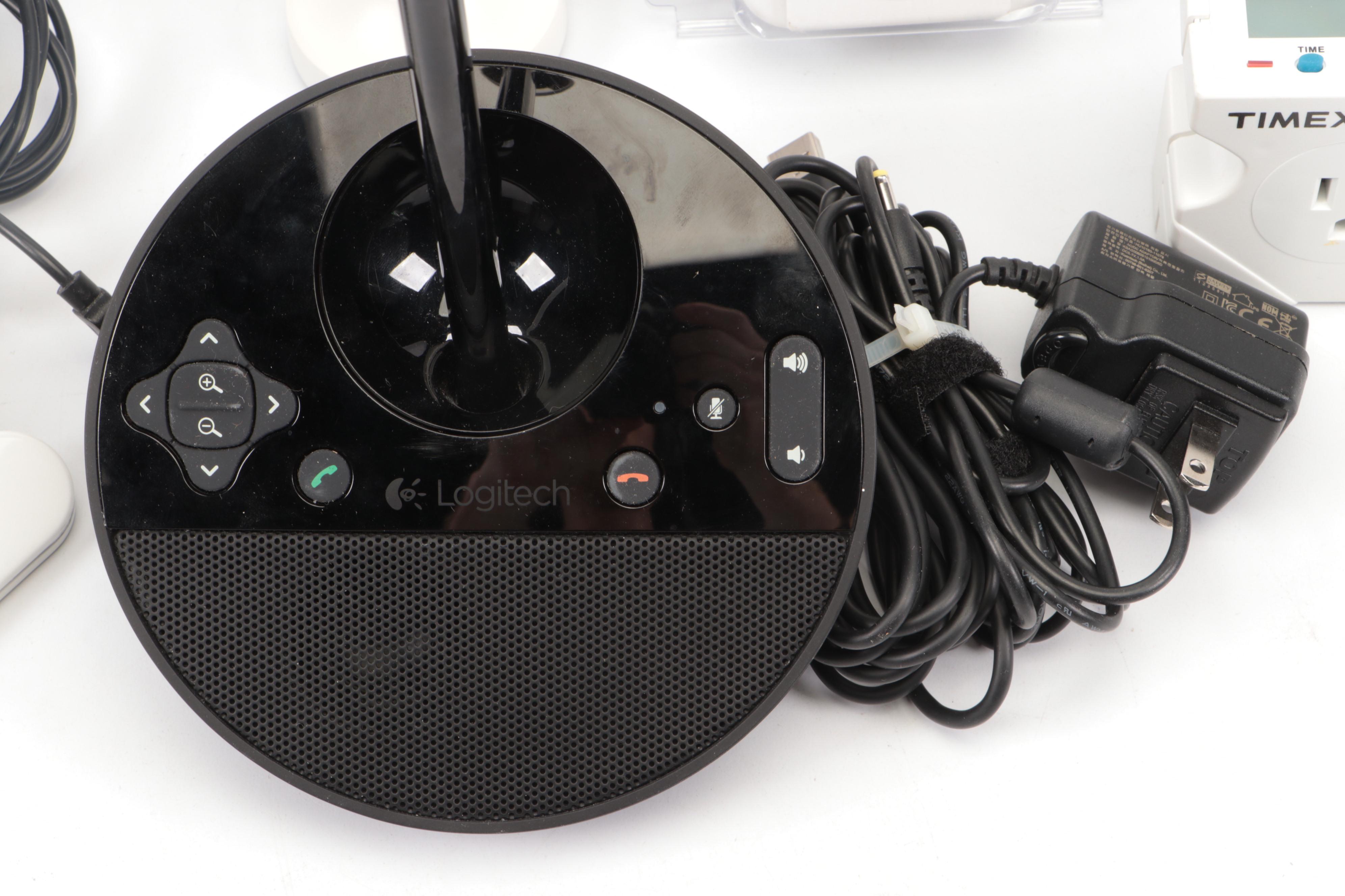 Logitech V-U0029 Webcam Speakerphone with Logitech and Samsung Webcams