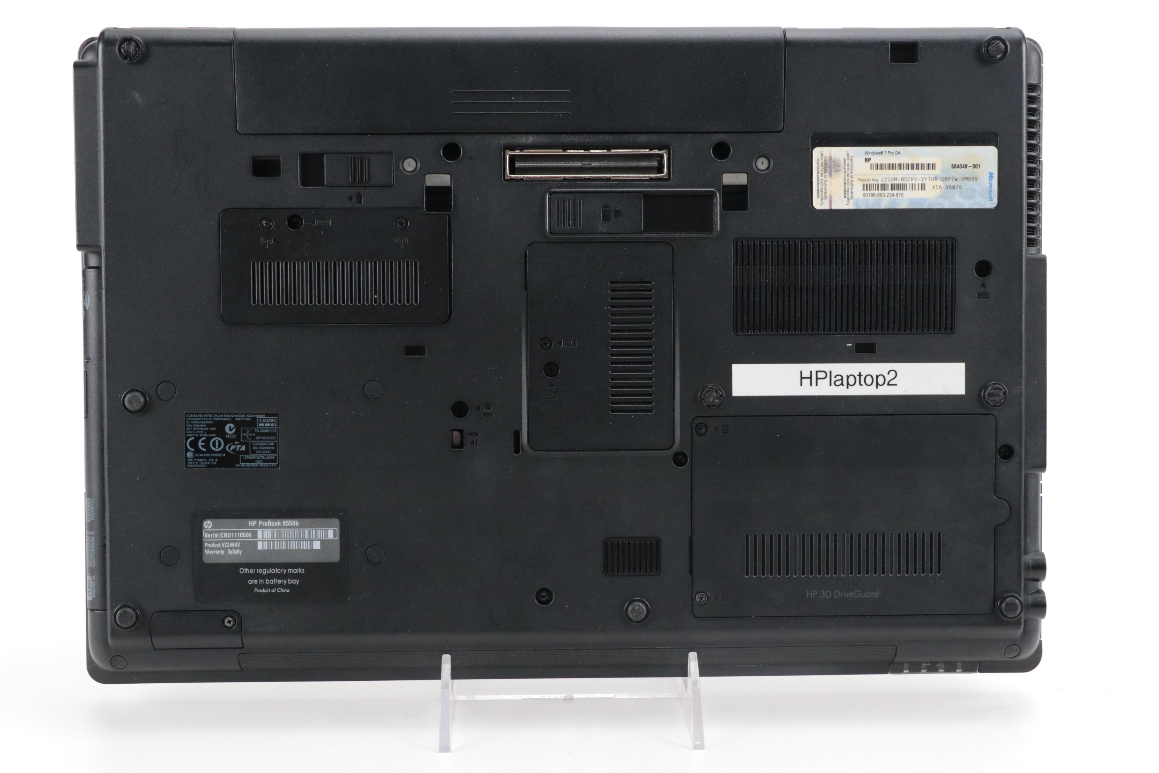 HP ProBook 6550b 15.6" 4GB Memory Notebook PC with Docking Station