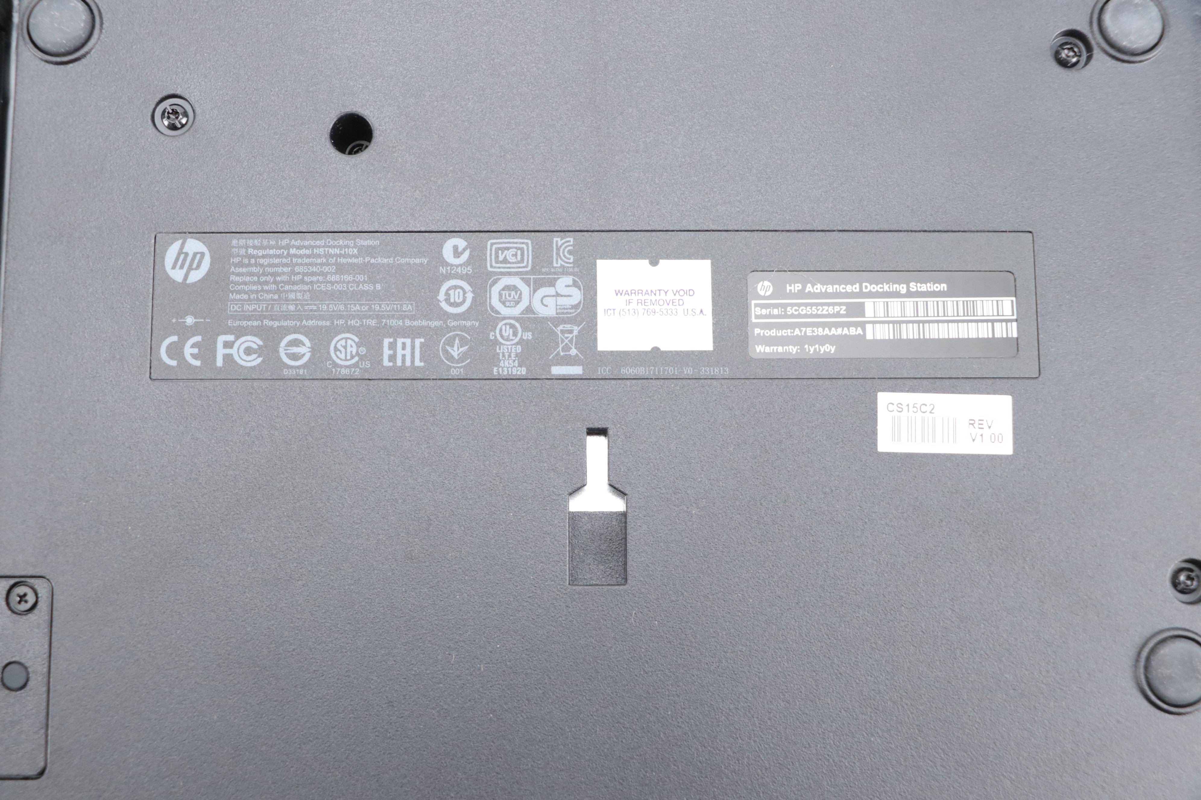 HP ProBook 6550b 15.6" 4GB Memory Notebook PC with Docking Station