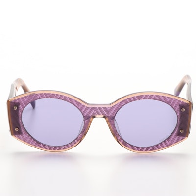 Missoni MIS0064S Purple Lens with Purple and Beige Frame Sunglasses