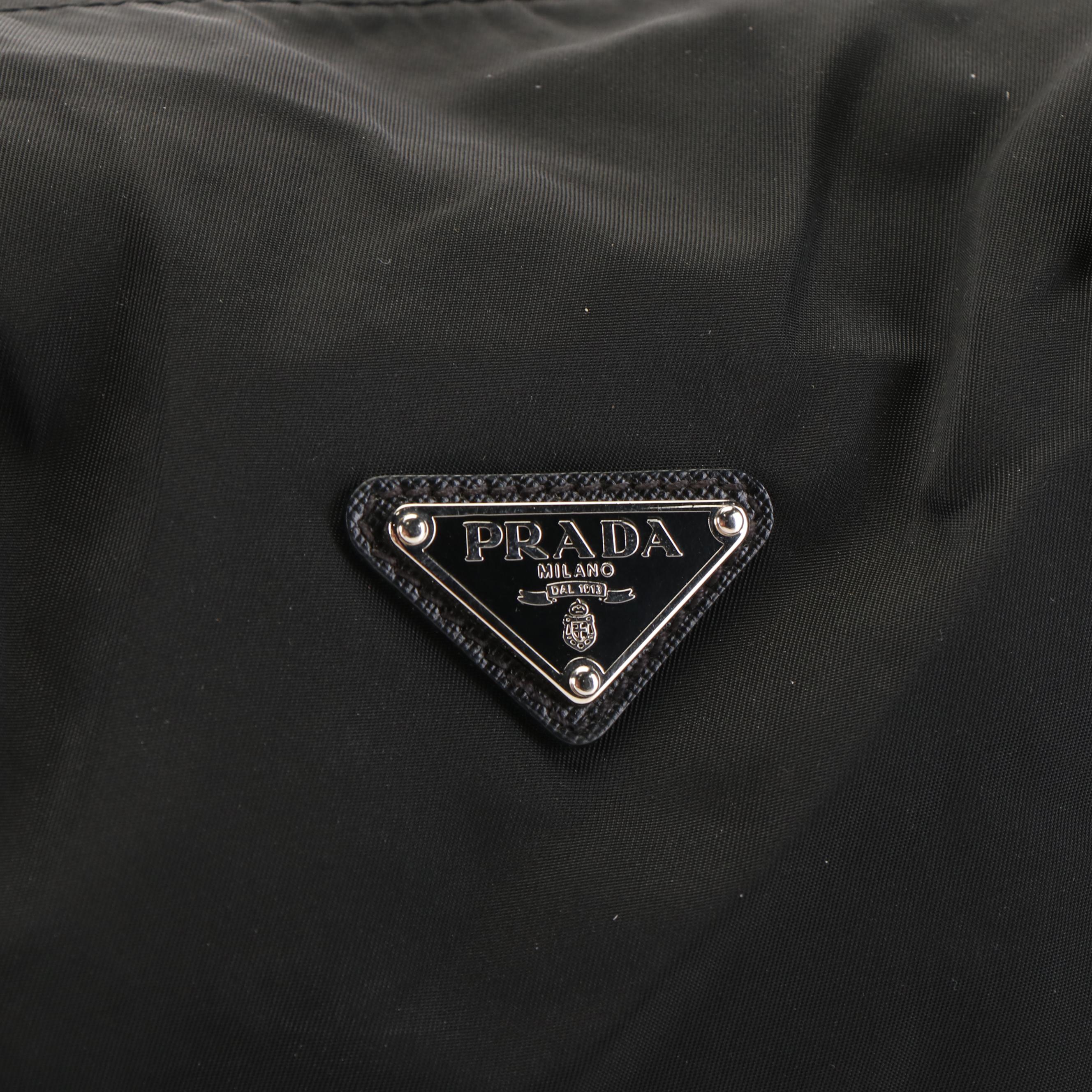 Prada Handbag in Tessuto Nylon and Saffiano Leather