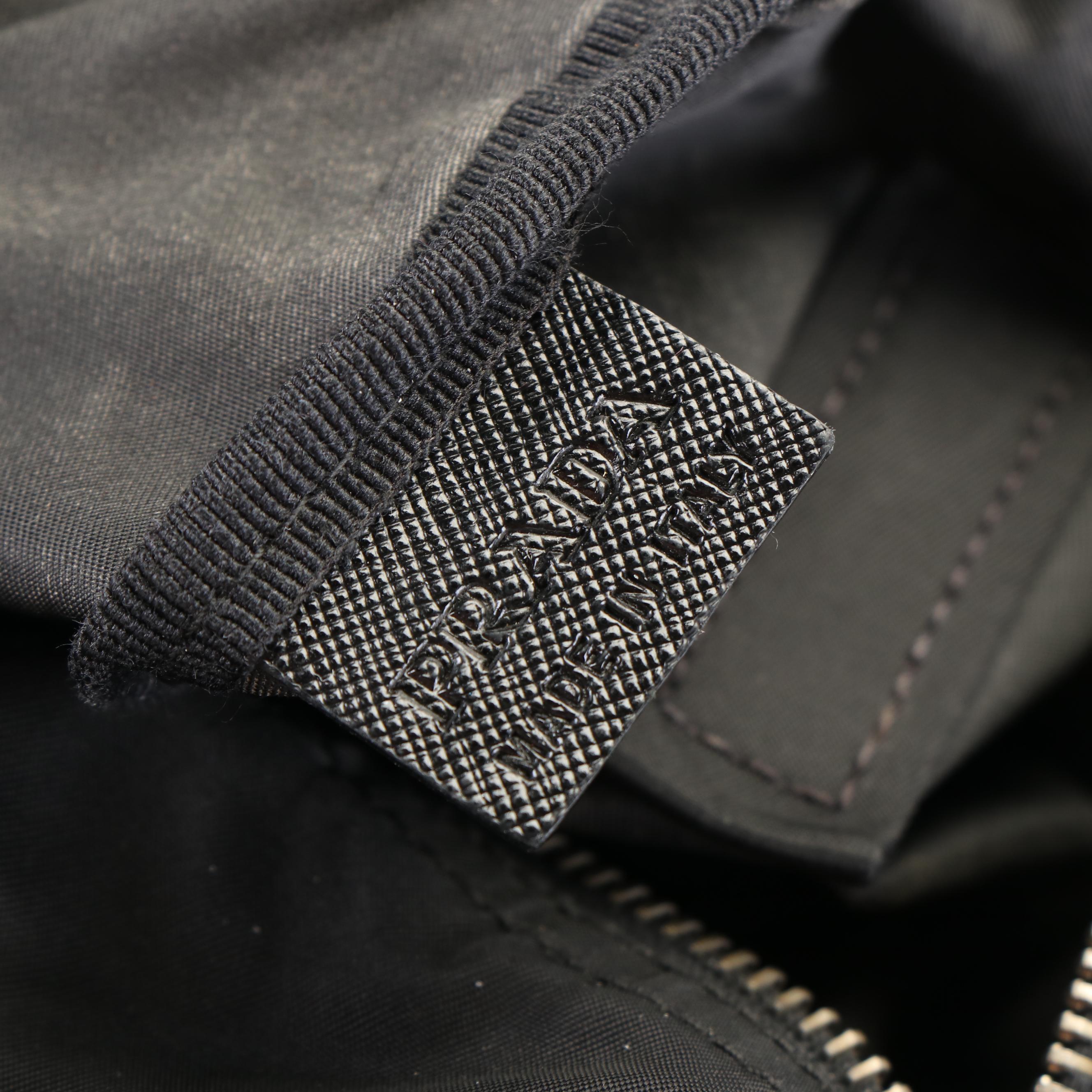 Prada Handbag in Tessuto Nylon and Saffiano Leather