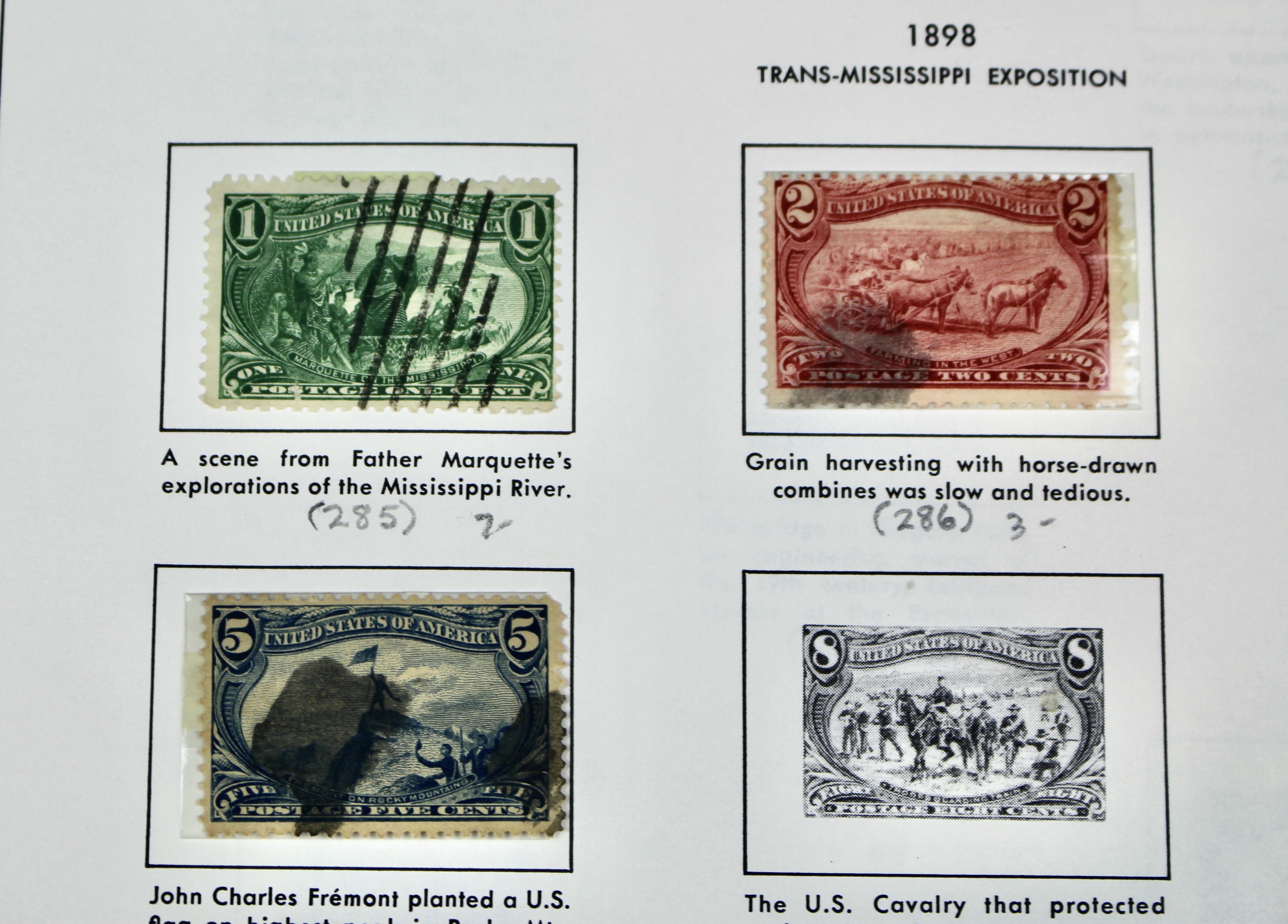 Used U.S. Postage Stamp Collection, 1873 to 1929