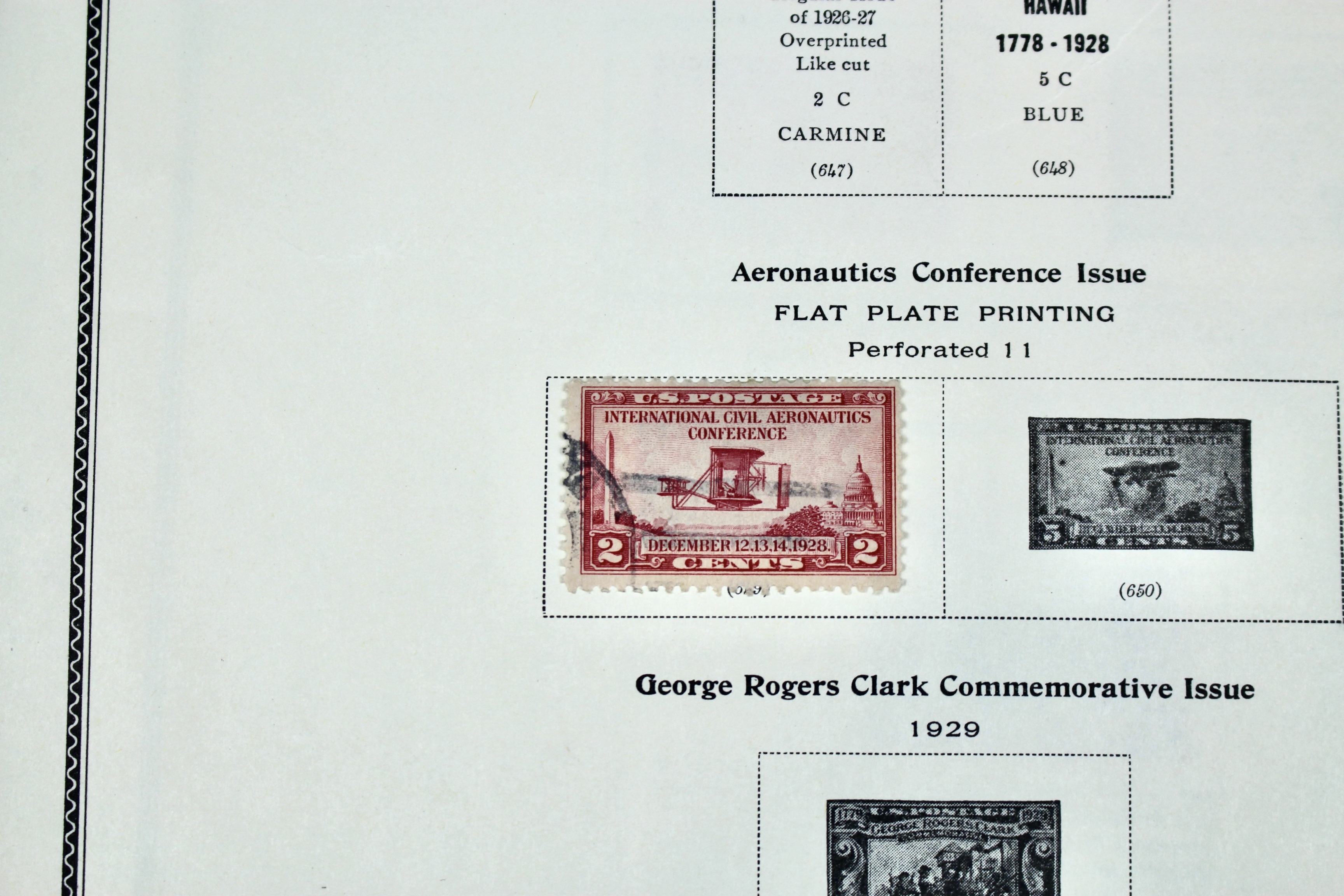 Used U.S. Postage Stamp Collection, 1873 to 1929