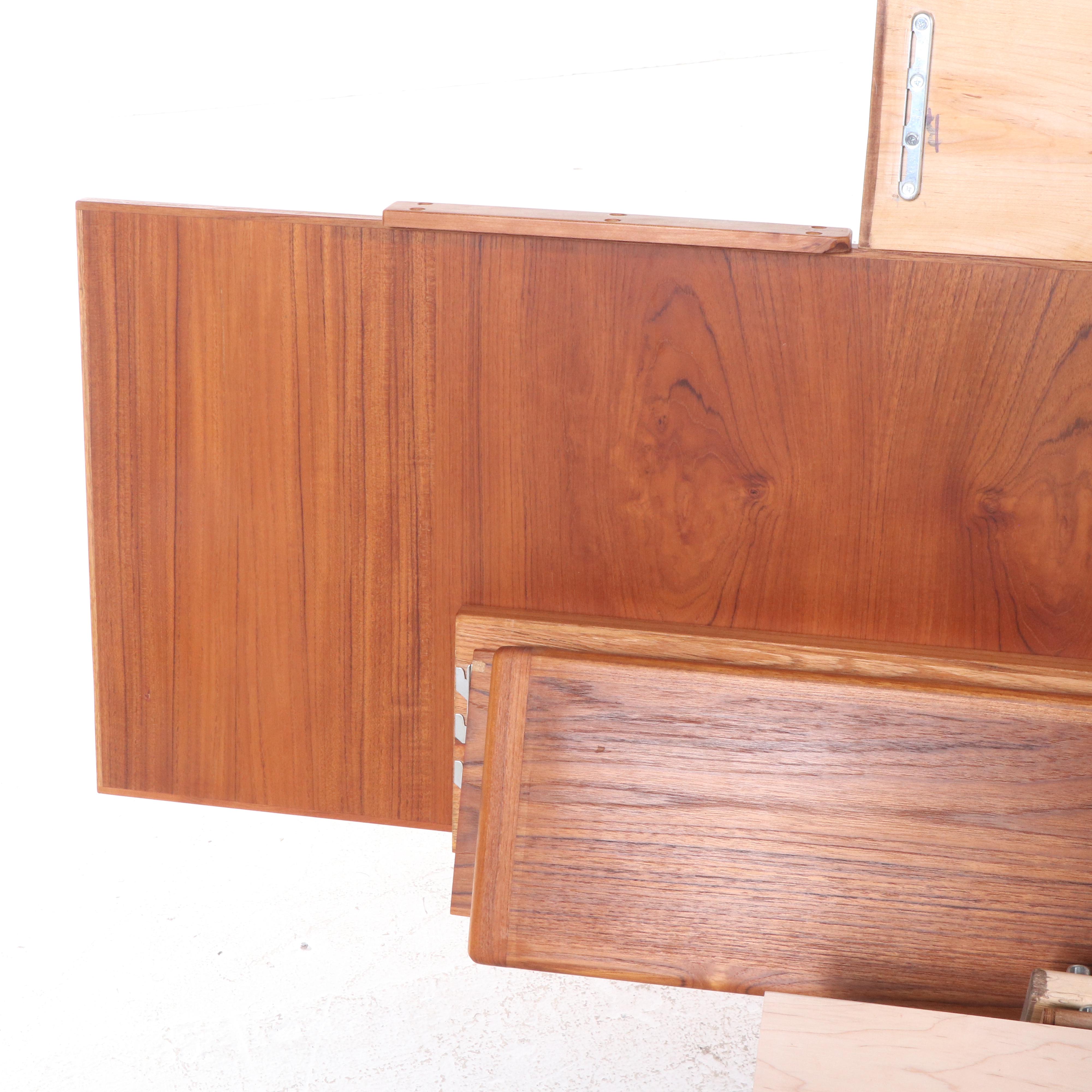 Danish Modern Teak King Size Bed Frame from Furniture by Otmar