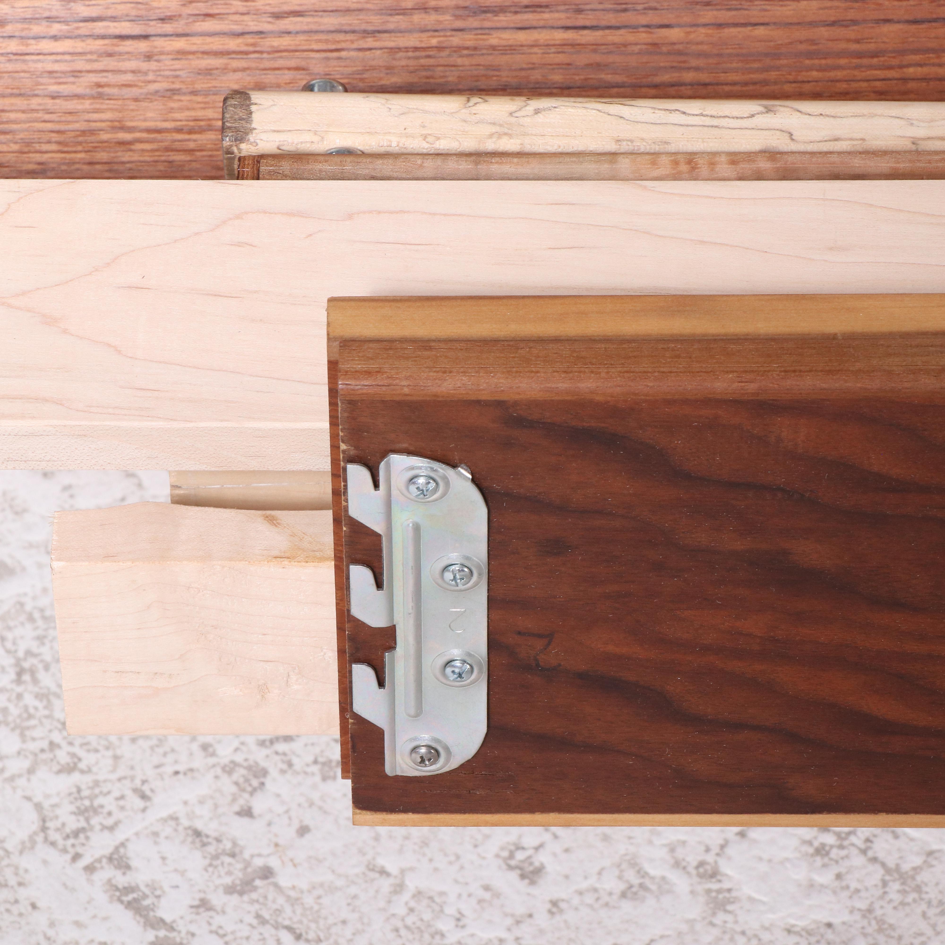 Danish Modern Teak King Size Bed Frame from Furniture by Otmar