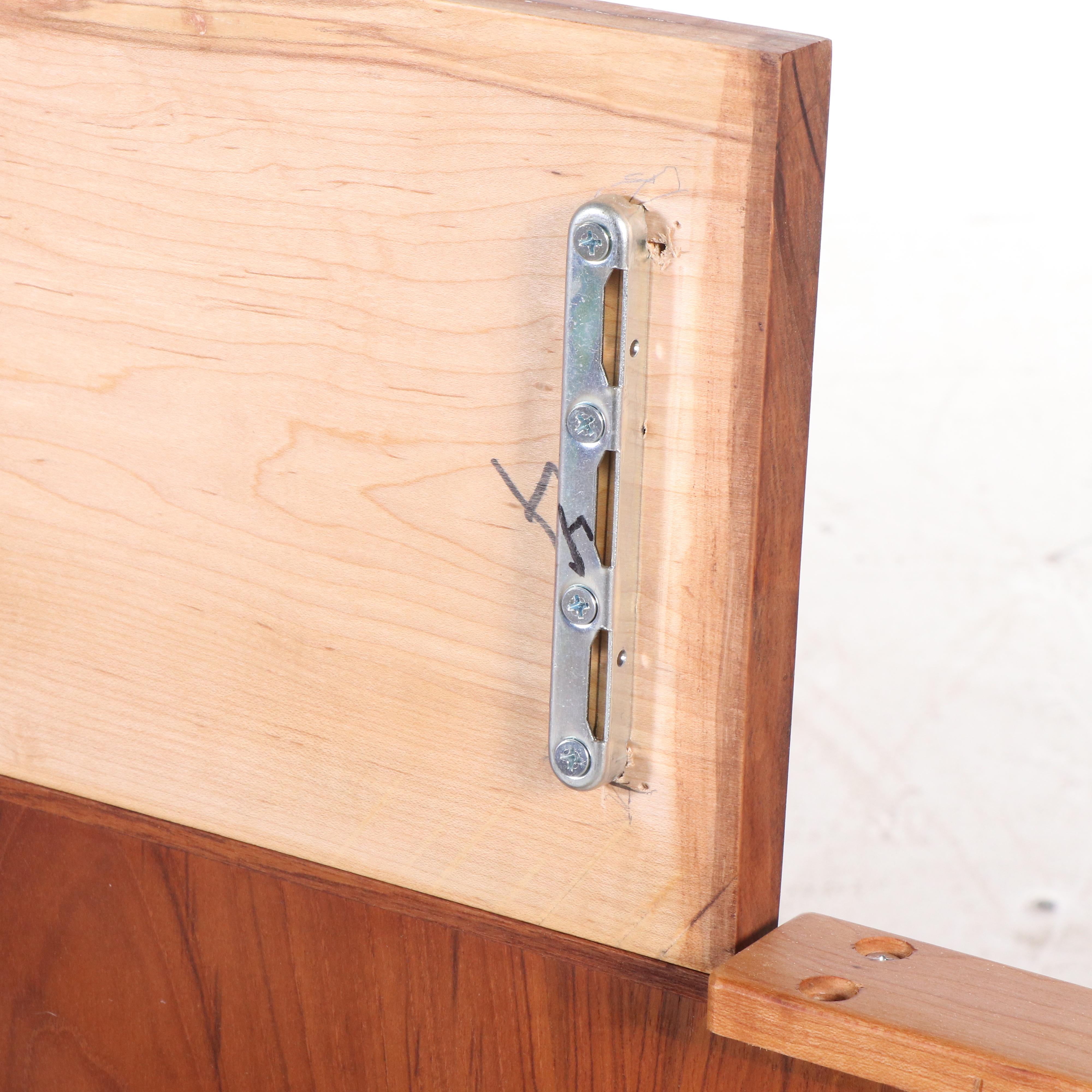 Danish Modern Teak King Size Bed Frame from Furniture by Otmar