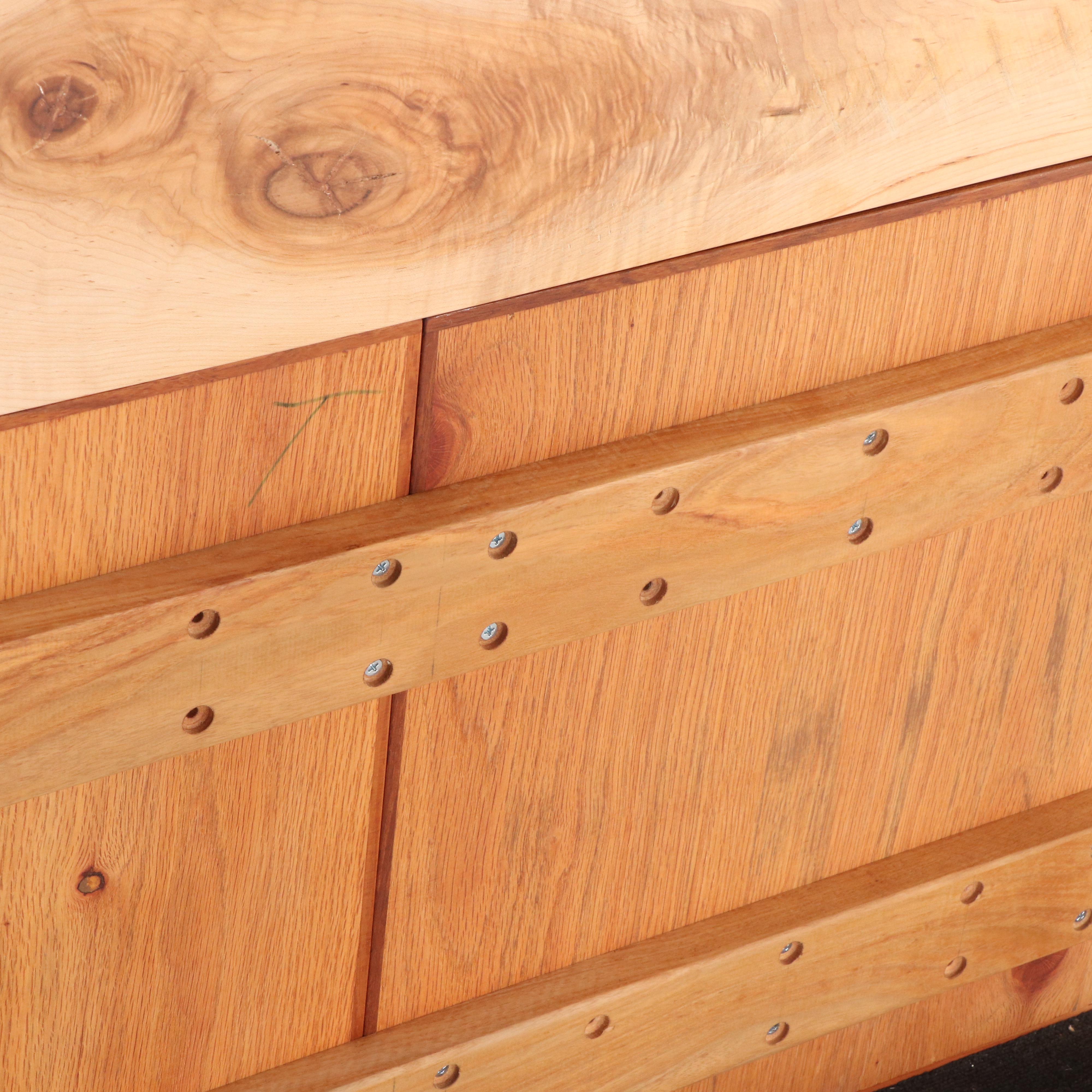 Danish Modern Teak King Size Bed Frame from Furniture by Otmar