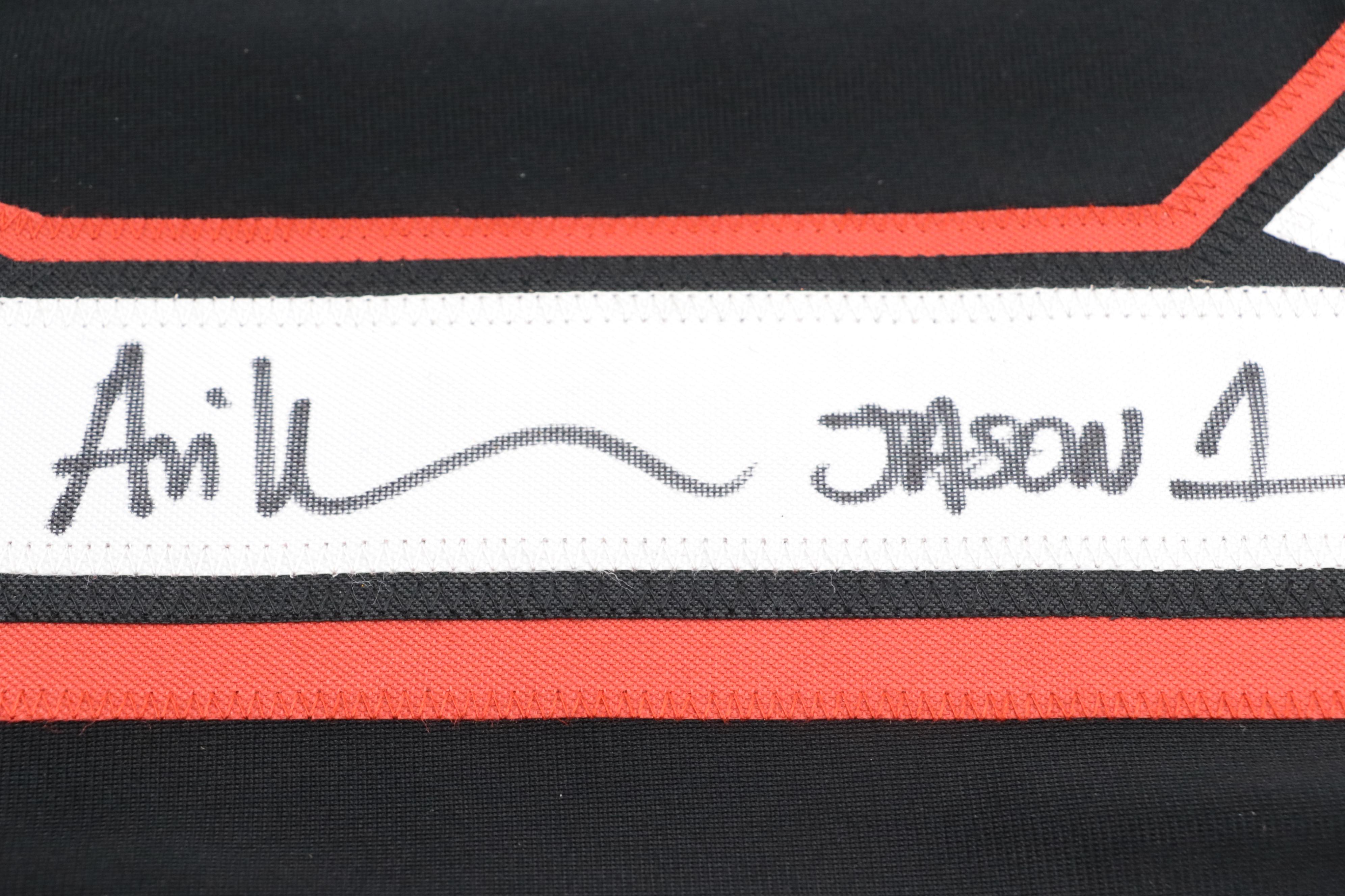 Ari Lehman Signed “Friday the 13th” Jason Voorhees Hockey Jersey