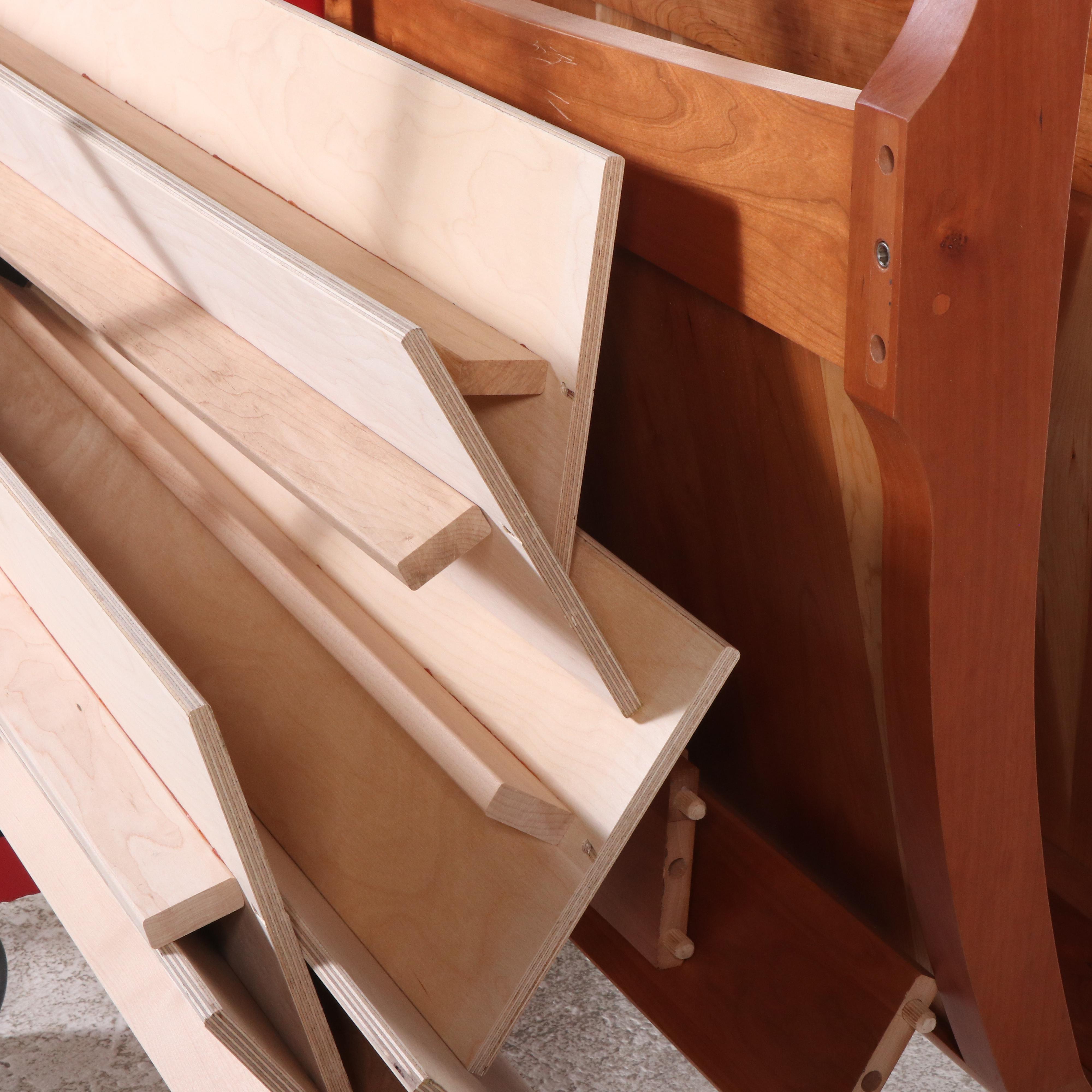 Copeland Furniture "Sarah" Cherrywood King Bed Frame from Furniture by Otmar