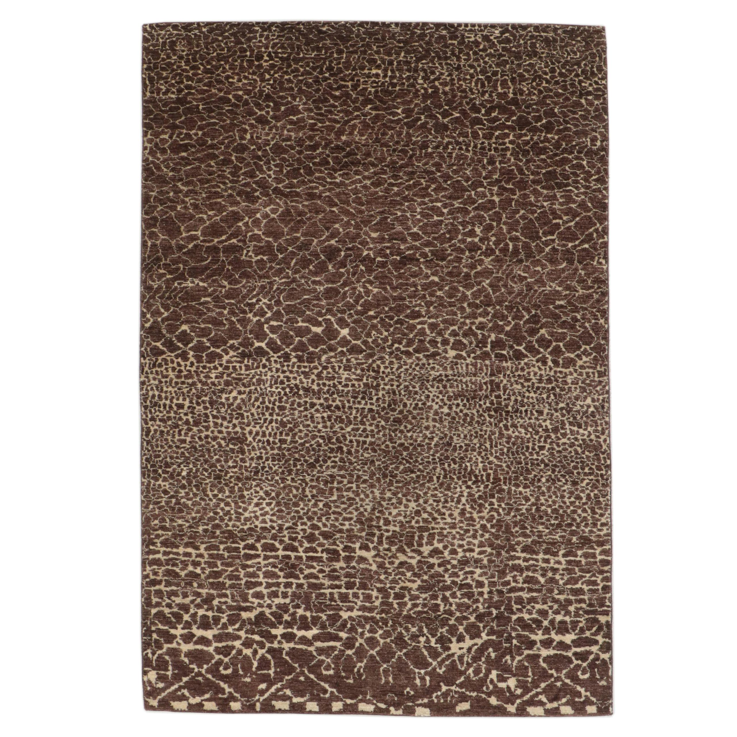 6' x 8'11 Hand-Knotted Williams-Sonoma Home Area Rug