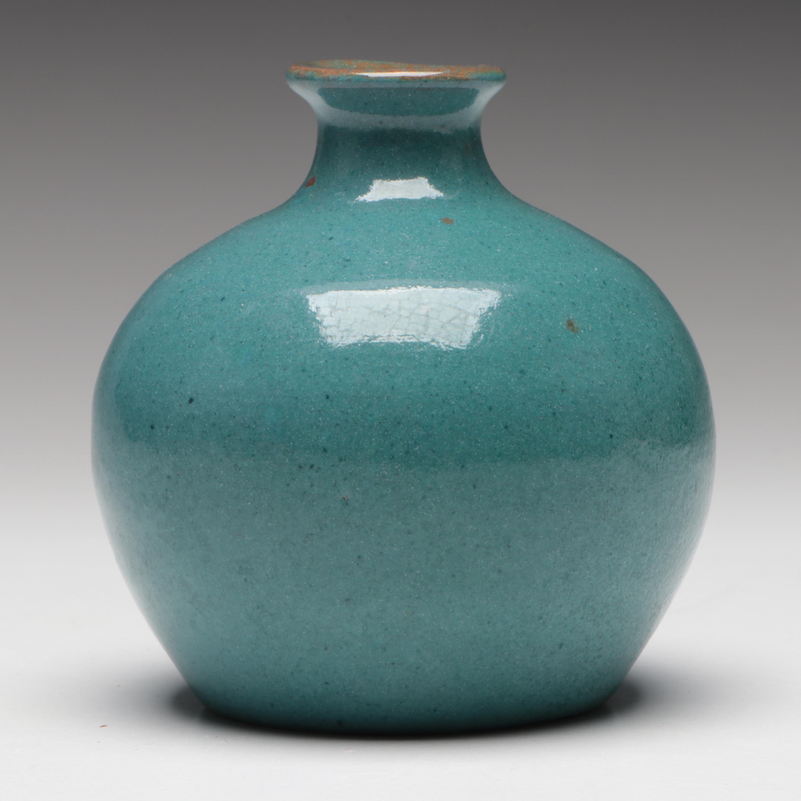 Paul Revere Pottery Glazed Earthenware Vase, 1920s–1930s
