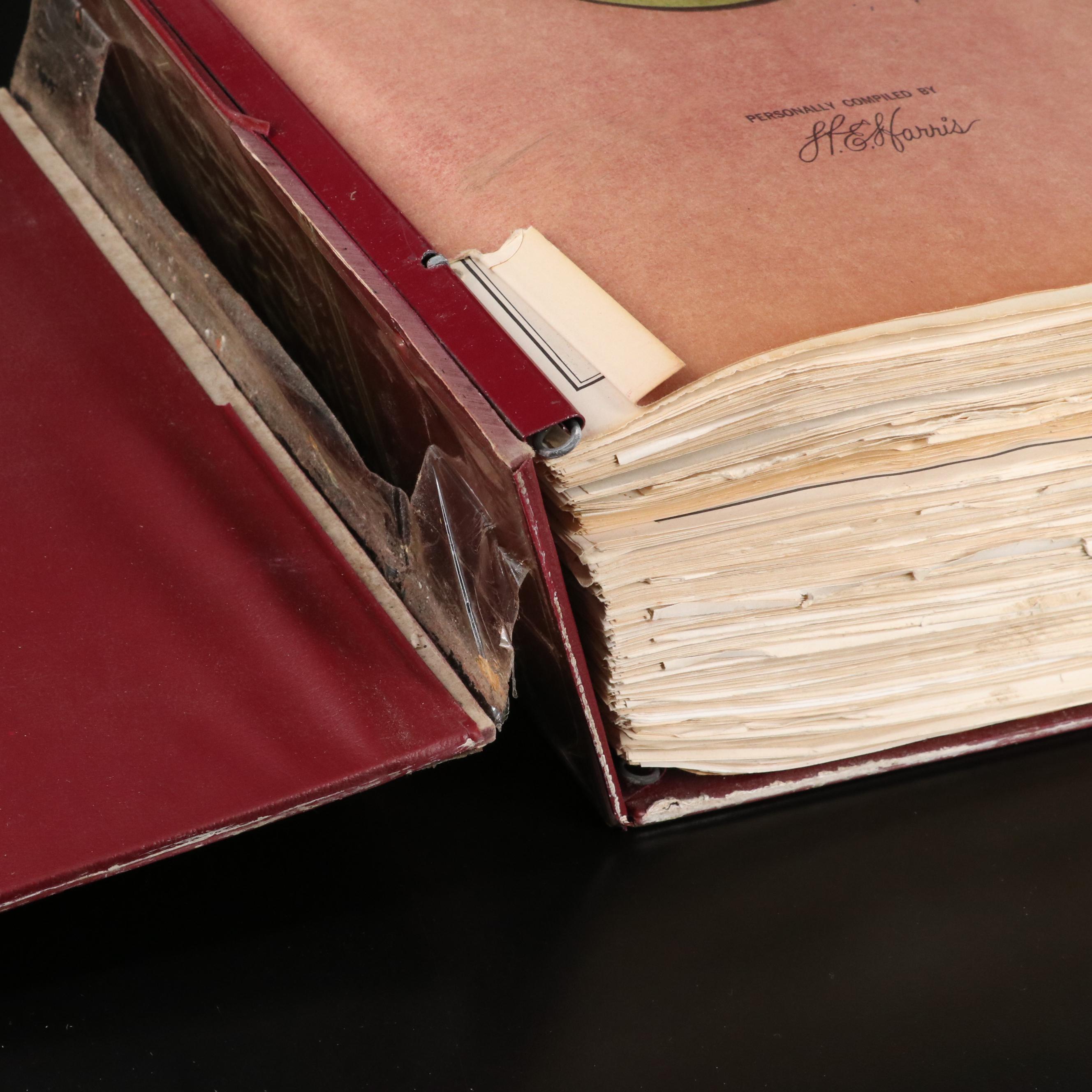 World Postage Stamp Collection in a Harris Citation Stamp Album