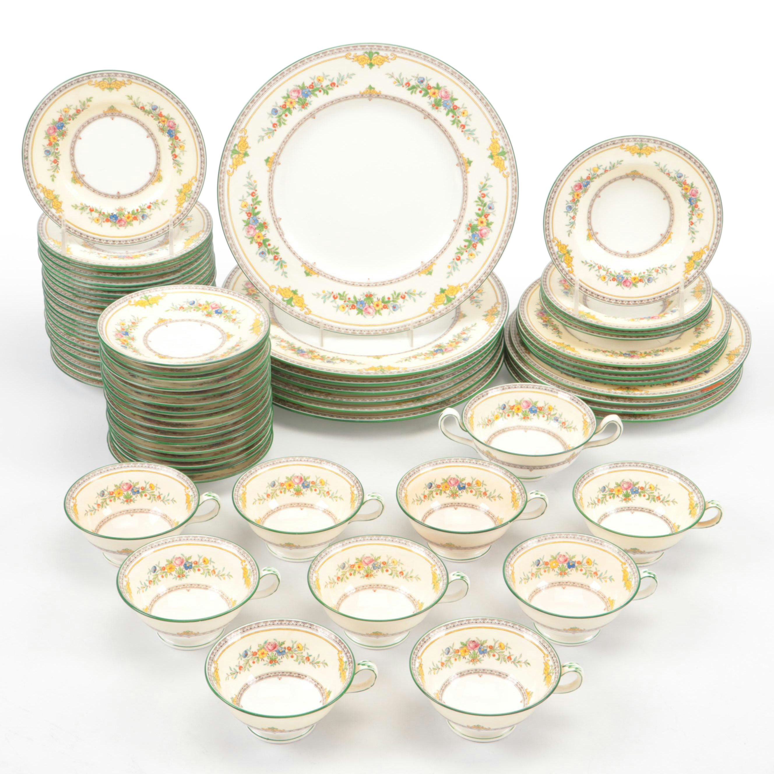 Minton Bone China "Stanwood" Dinnerware, Mid to Late 20th Century