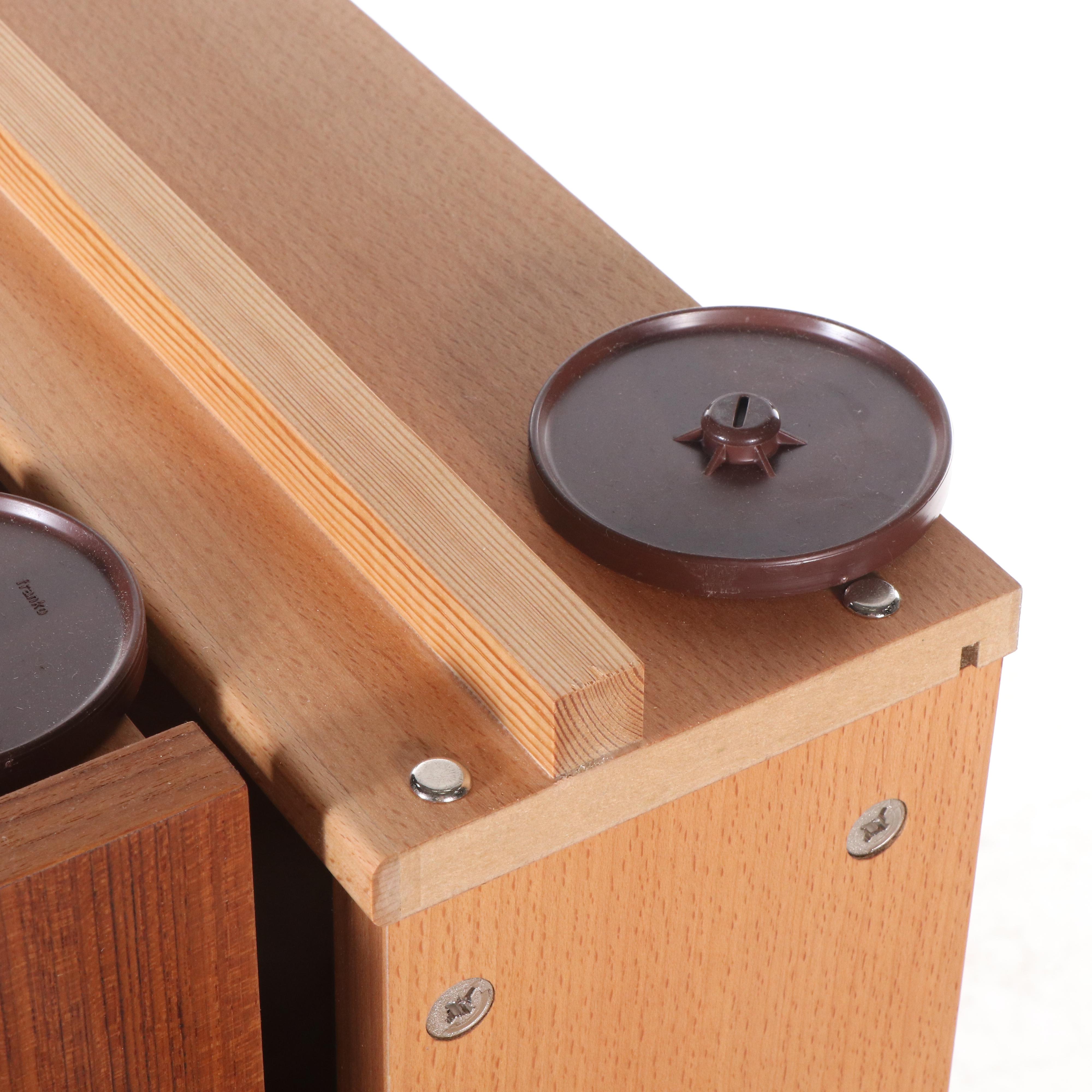 Tørring Møbelfabrik Teak Queen Bed and Nightstands From Furniture by Otmar