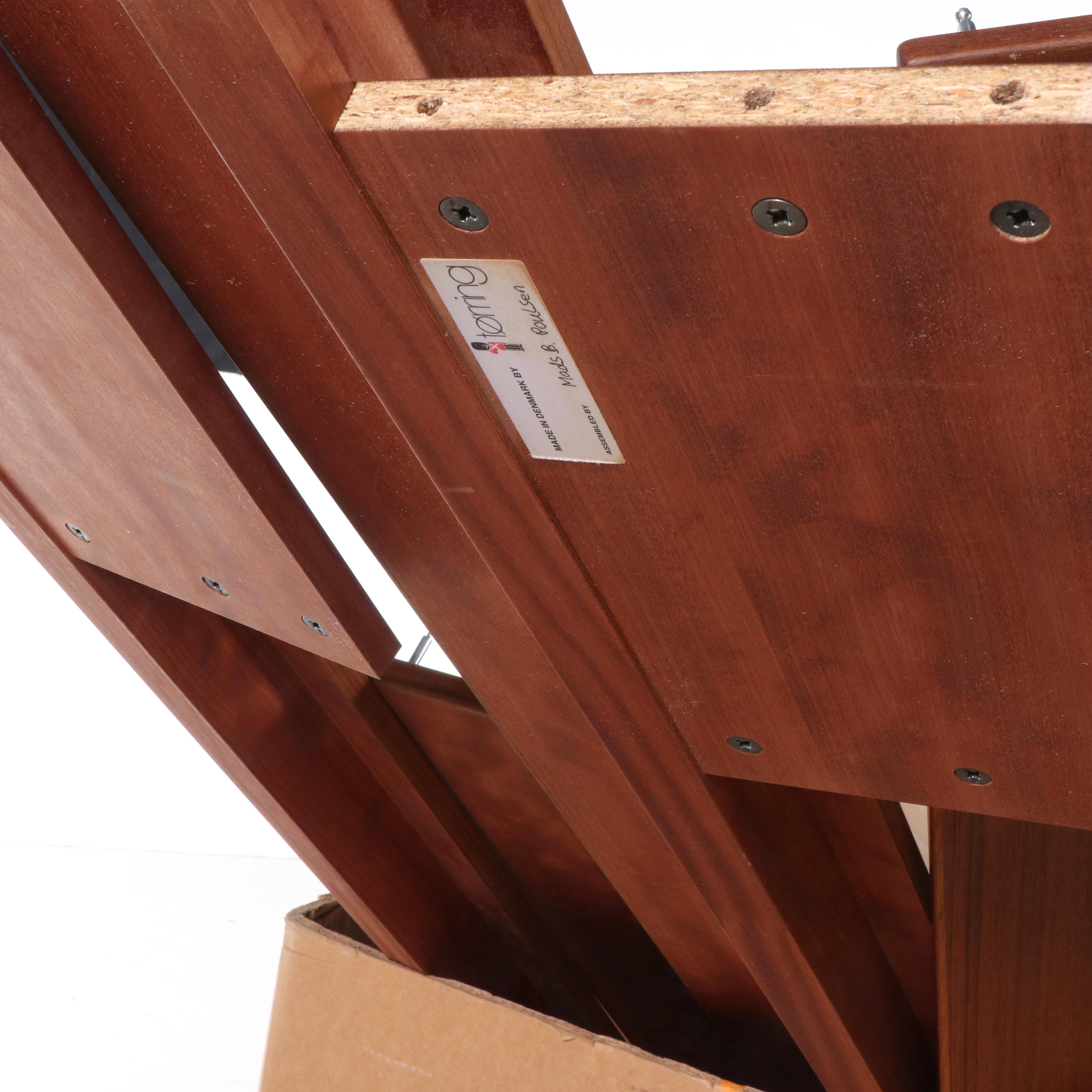 Tørring Møbelfabrik Teak Queen Bed and Nightstands From Furniture by Otmar