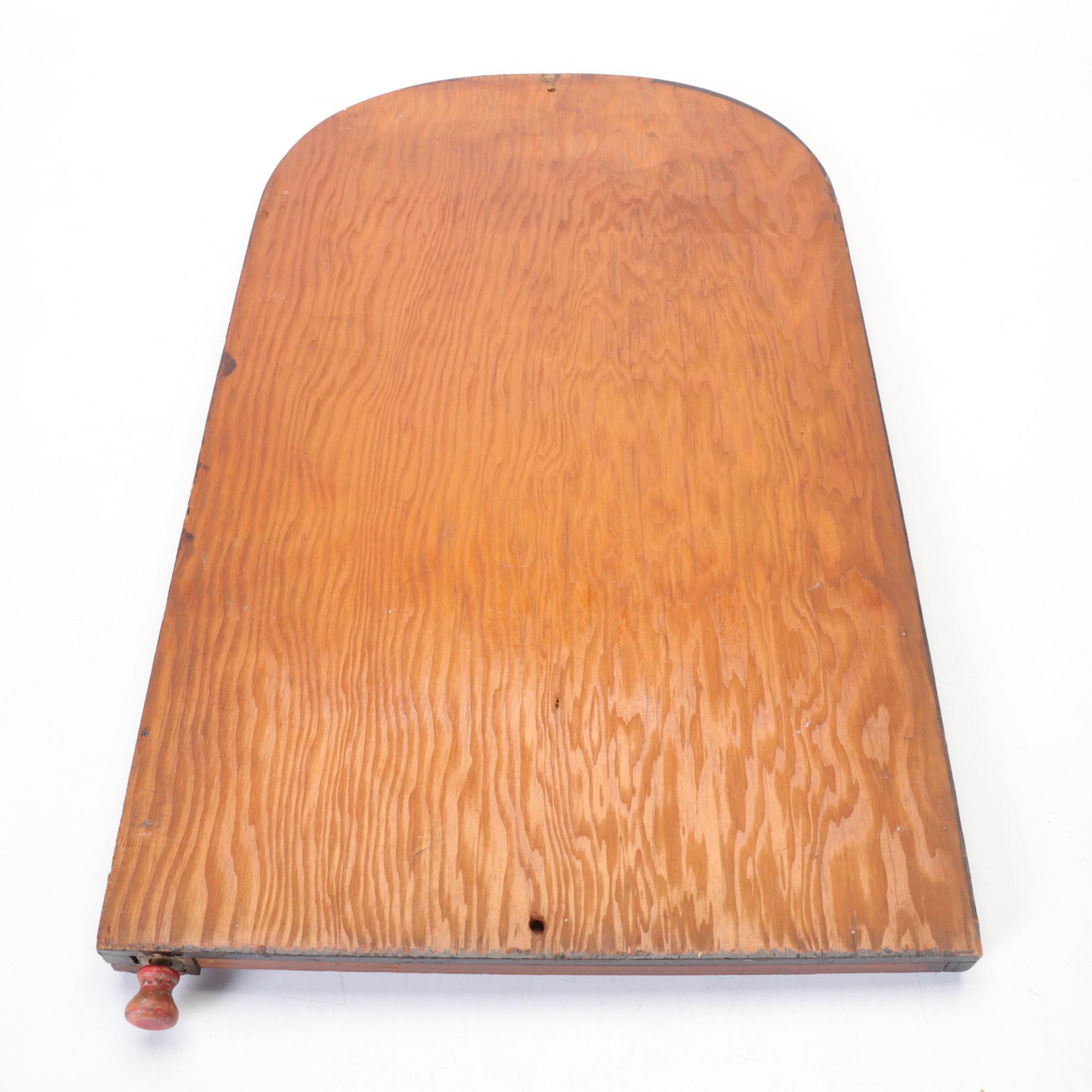 Rich Toys "The Rambler" Wood Tabletop Pinball Game, Early 20th Century