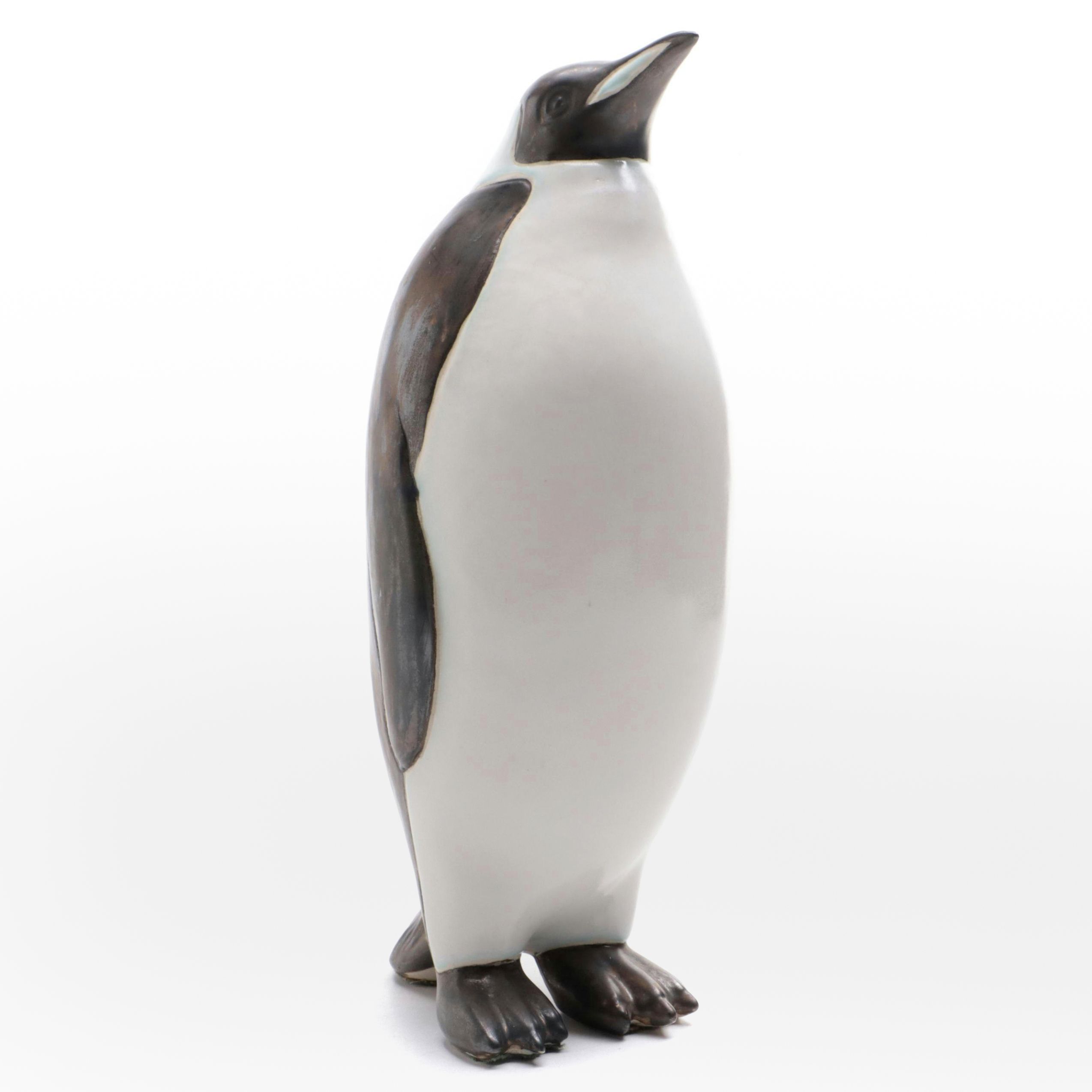 Andersen Design Studio Art Pottery Penguin and Cat